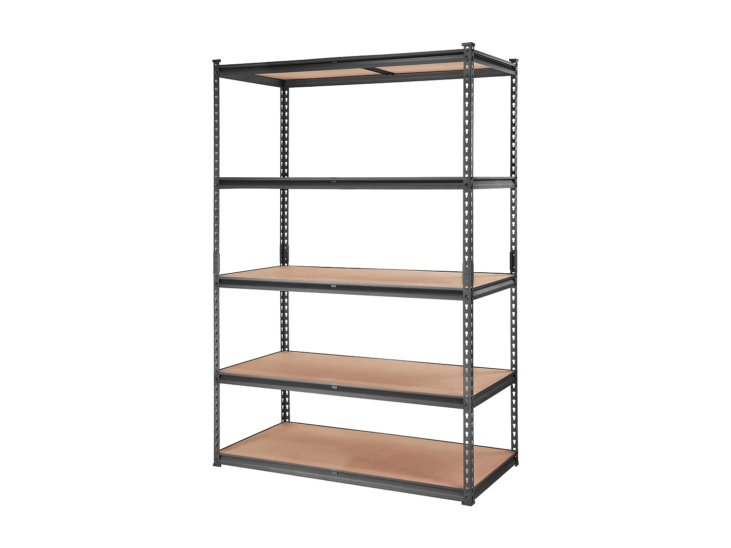 Opbergrek voor Garage SucceBuy, 5 Niveaus, Verstelbaar, Draagvermogen 907 kg, van SPCC-Koolstofstaal