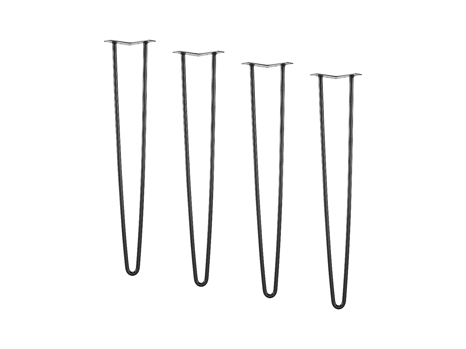 Pieds de Meuble SucceBuy, 71.12cm, Métal, Robuste, Table à Manger, Moderne, Parfaits pour Meubles de Salon et Design Contemporain