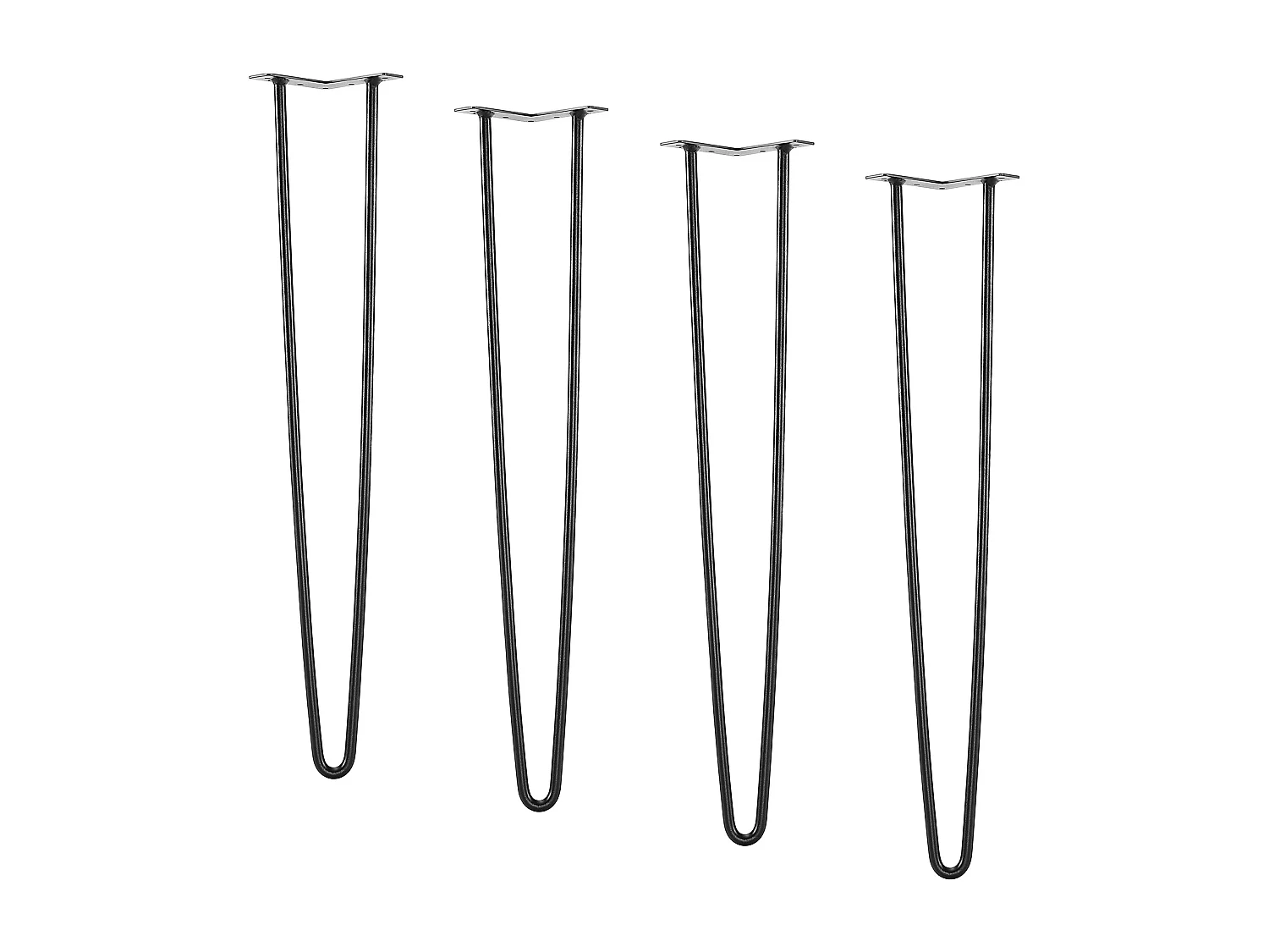 Pieds de Meuble SucceBuy, 71.12cm, Métal, Robuste, Table à Manger, Moderne, Parfaits pour Meubles de Salon et Design Contemporain