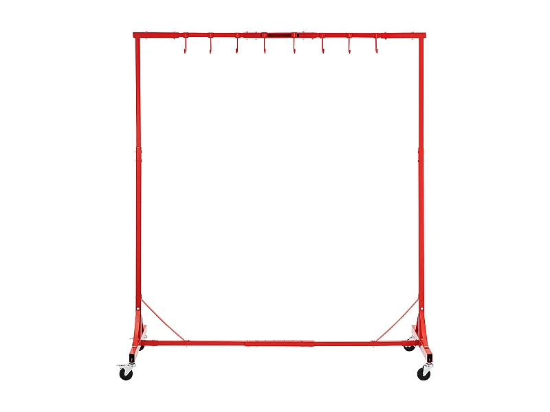 Ständer SucceBuy für Farbe Höhenverstellbar, mit 8 Robusten Haken und einer Maximalen Tragfähigkeit von 30 kg - Perfekte Organisation für Malprojekte