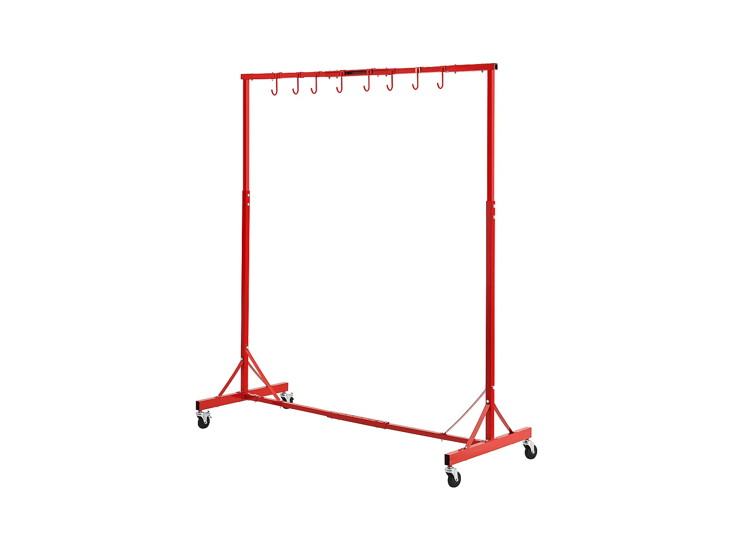 Support SucceBuy à Peinture Réglable en Hauteur, avec 8 Crochets Résistants et une Capacité de Charge Maximale de 30 kg - Organisation Parfaite