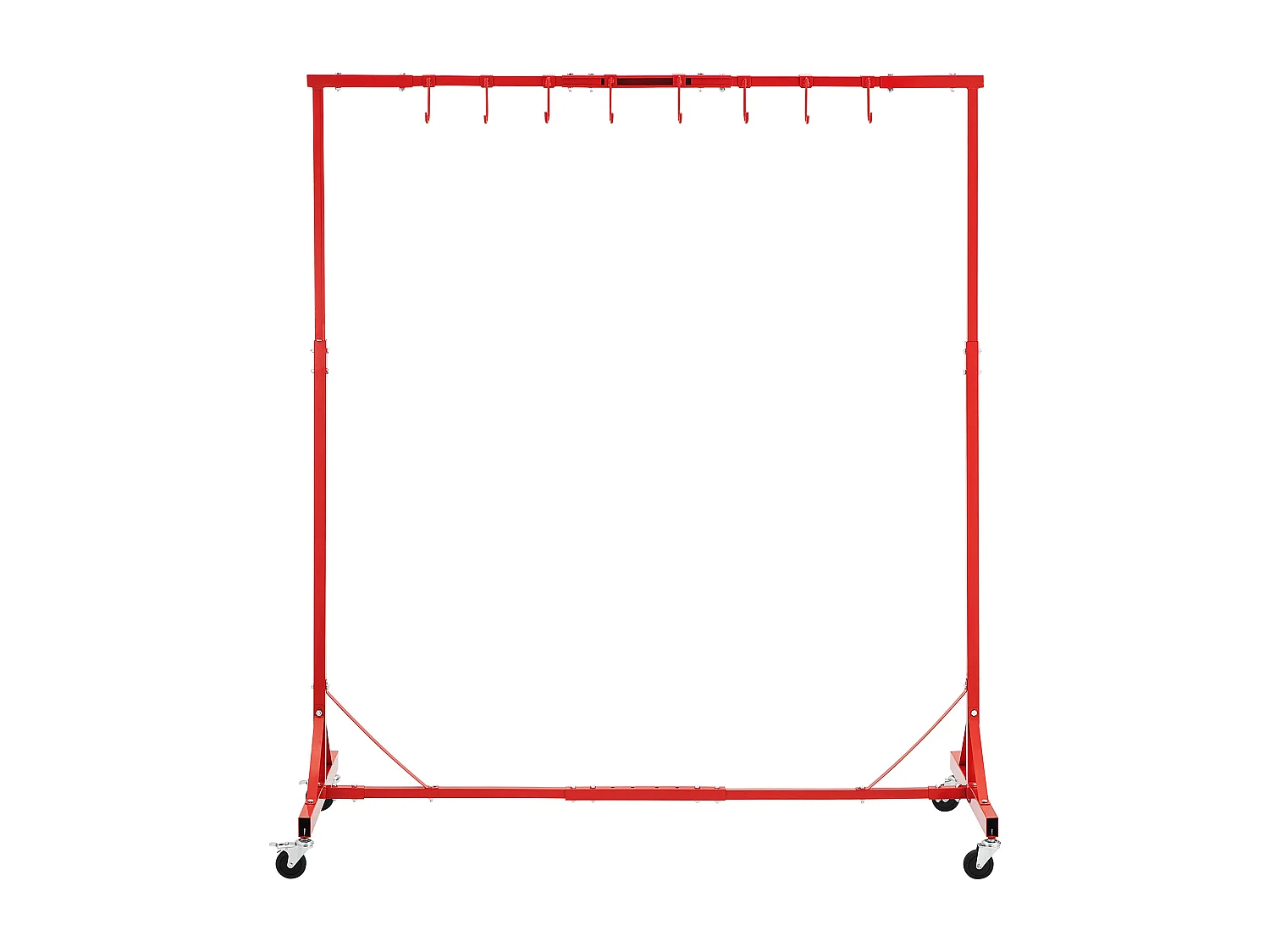 Soporte SucceBuy para Pintura Ajustable en Altura, con 8 Ganchos Resistentes y una Capacidad de Carga Máxima de 30 kg - Organización Perfecta para Proyectos