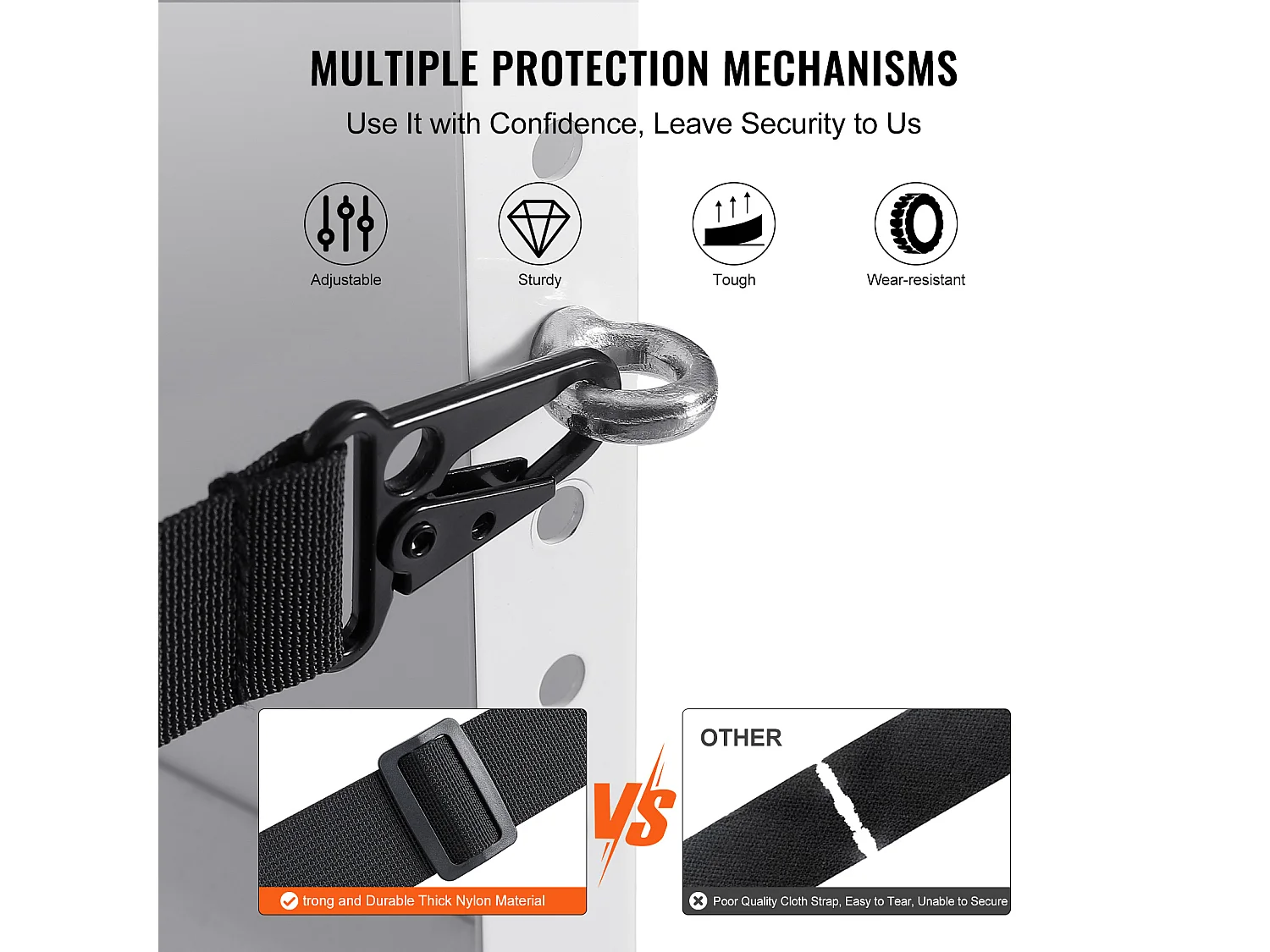 Support de Réservoir de Réfrigérant SucceBuy, Support de 3 Bouteilles de 13,6 à 22,6 kg, Rangement de Cylindres