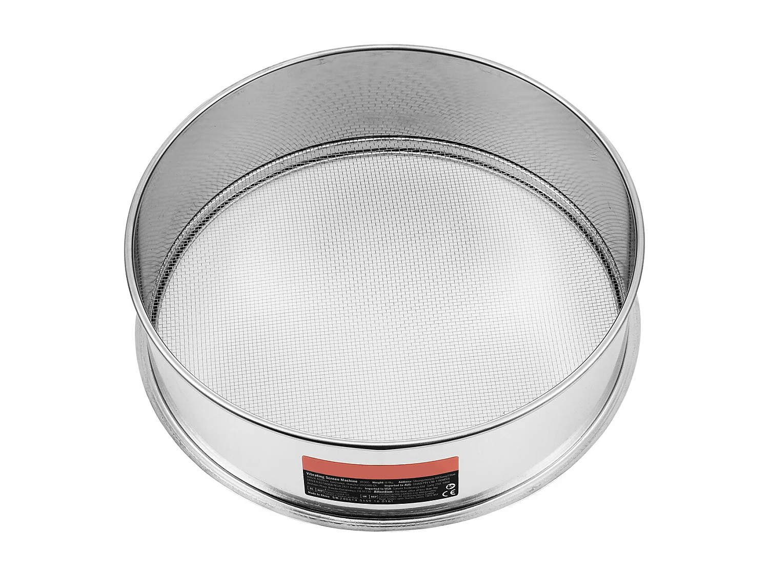 Tamis à Farine SucceBuy Tamis à Farine à Mailles Fines en Acier Inoxydable 12 Mailles pour la Cuisson des Gâteaux