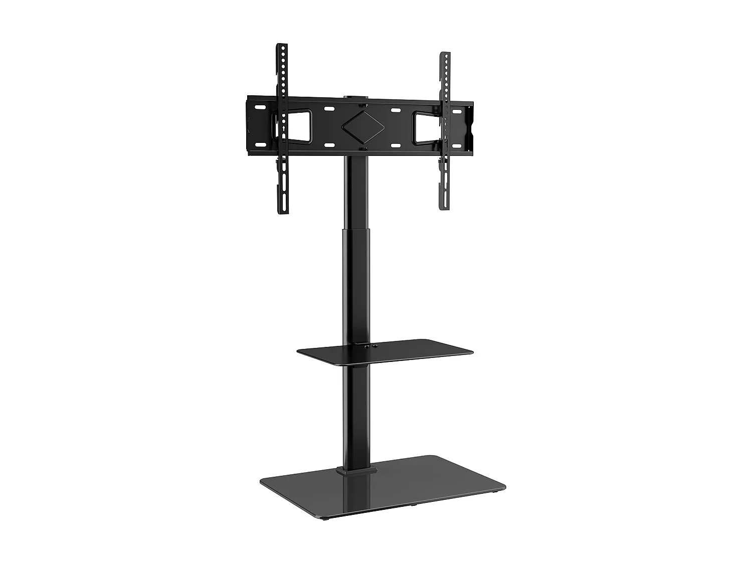 Soporte de TV Giratorio SucceBuy, Soporte Universal para Televisores de 81 a 165 CM, Altura Ajustable