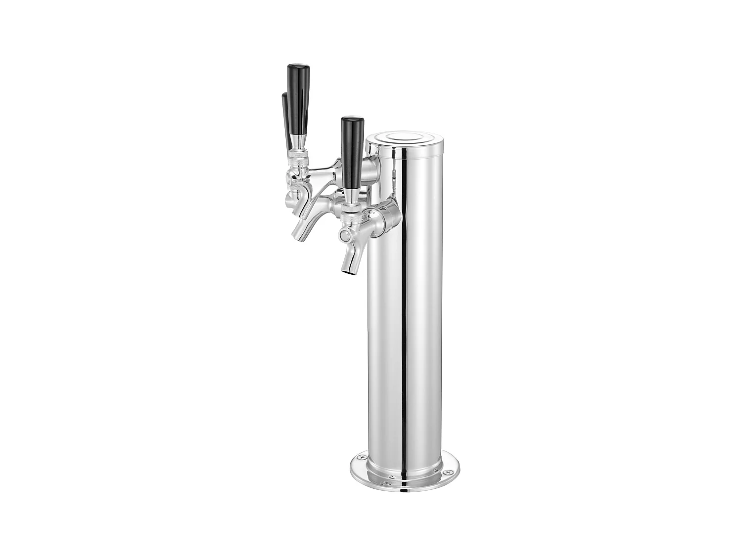 Macchina per Birra a Pressione SucceBuy, Triplo Rubinetto, Acciaio Inox e Chiusura Automatica