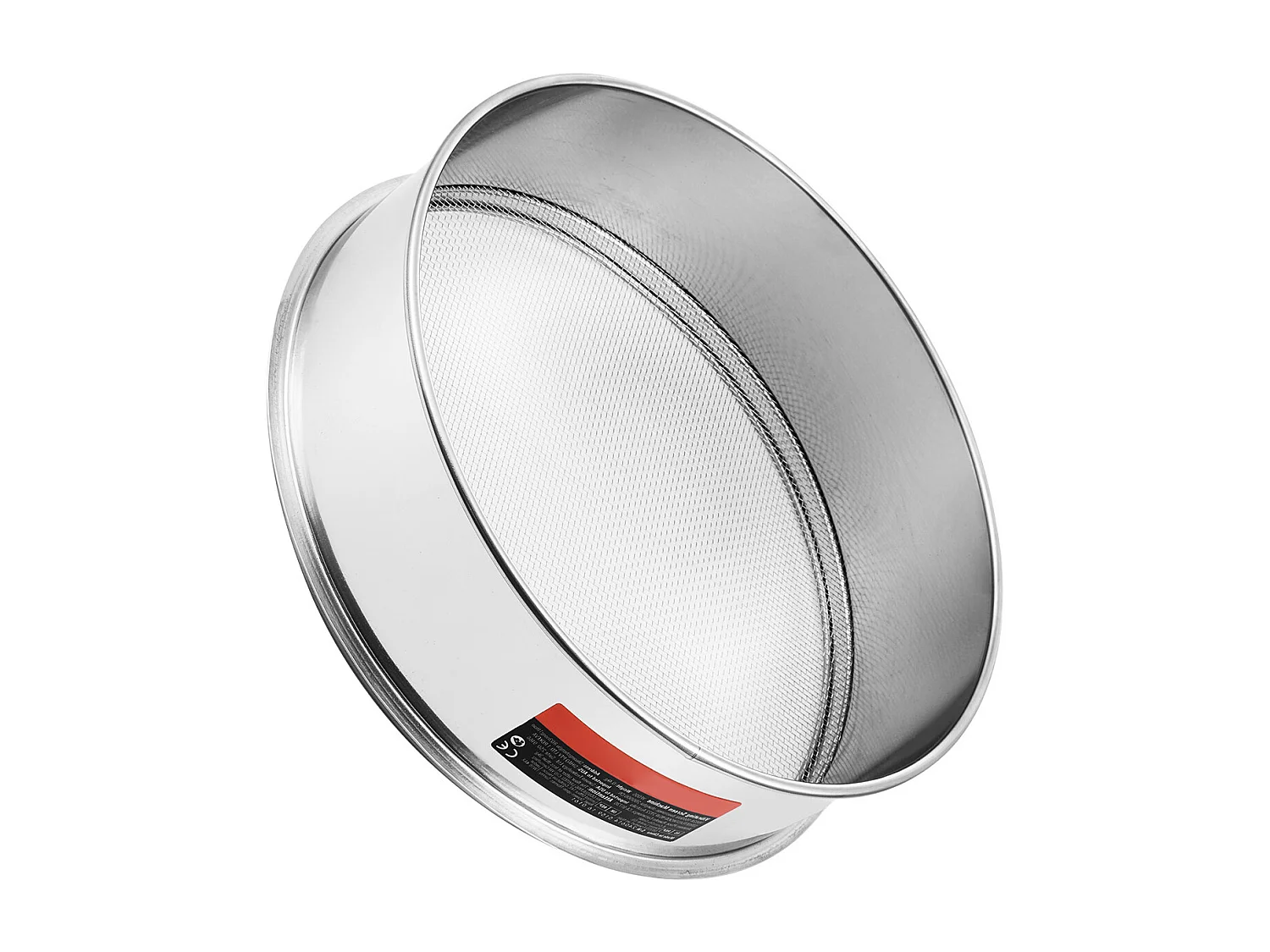 Tamis à Farine SucceBuy Tamis à Farine à Maille Fine en Acier Inoxydable, Tamis à Farine à 10 Mailles pour la Cuisson des Gâteaux