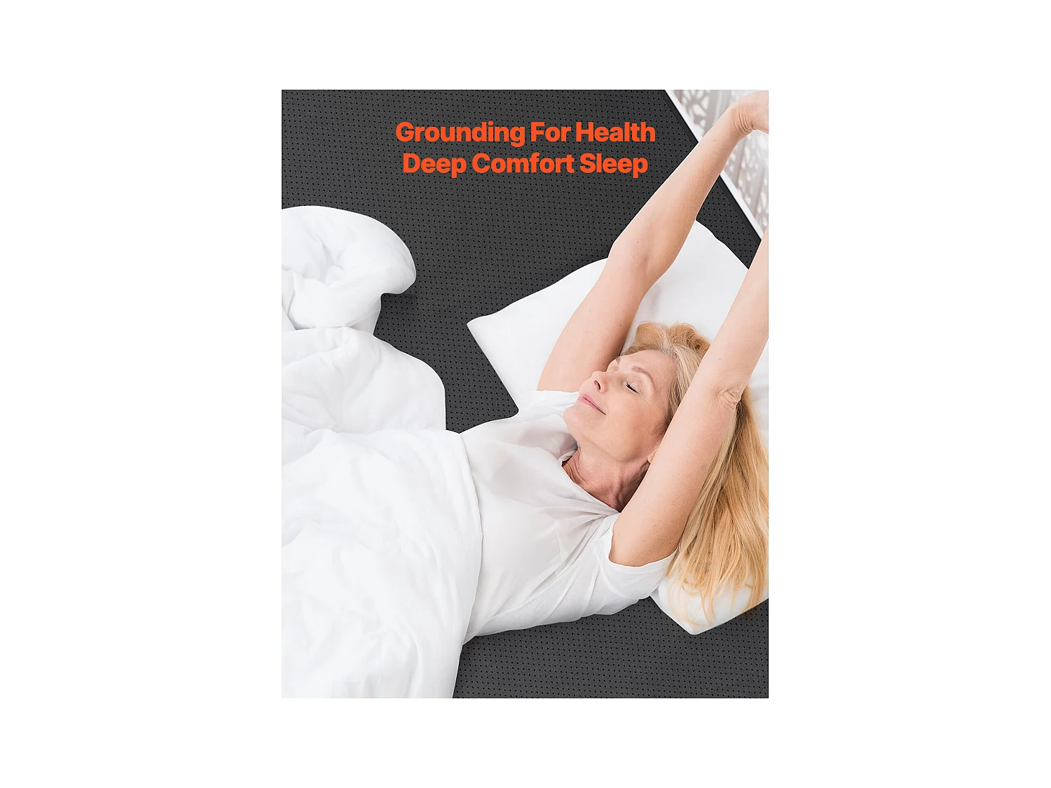 Tapis de Mise à la Terre, SucceBuy Tapis de Mise à la Terre 1856×1380 mm avec Câble pour Sommeil et Énergie