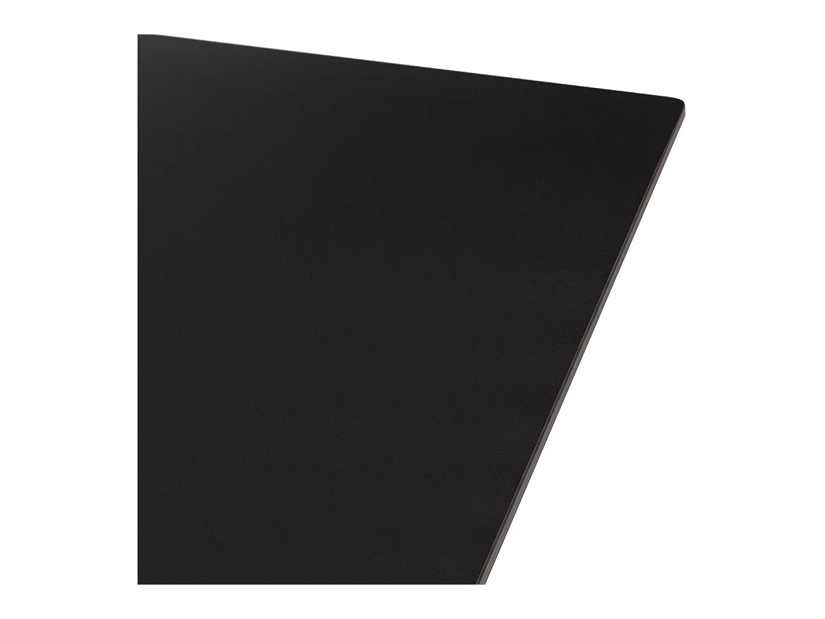 Table à manger rectangulaire en céramique noire 8 pers. 180 cm - Svenn