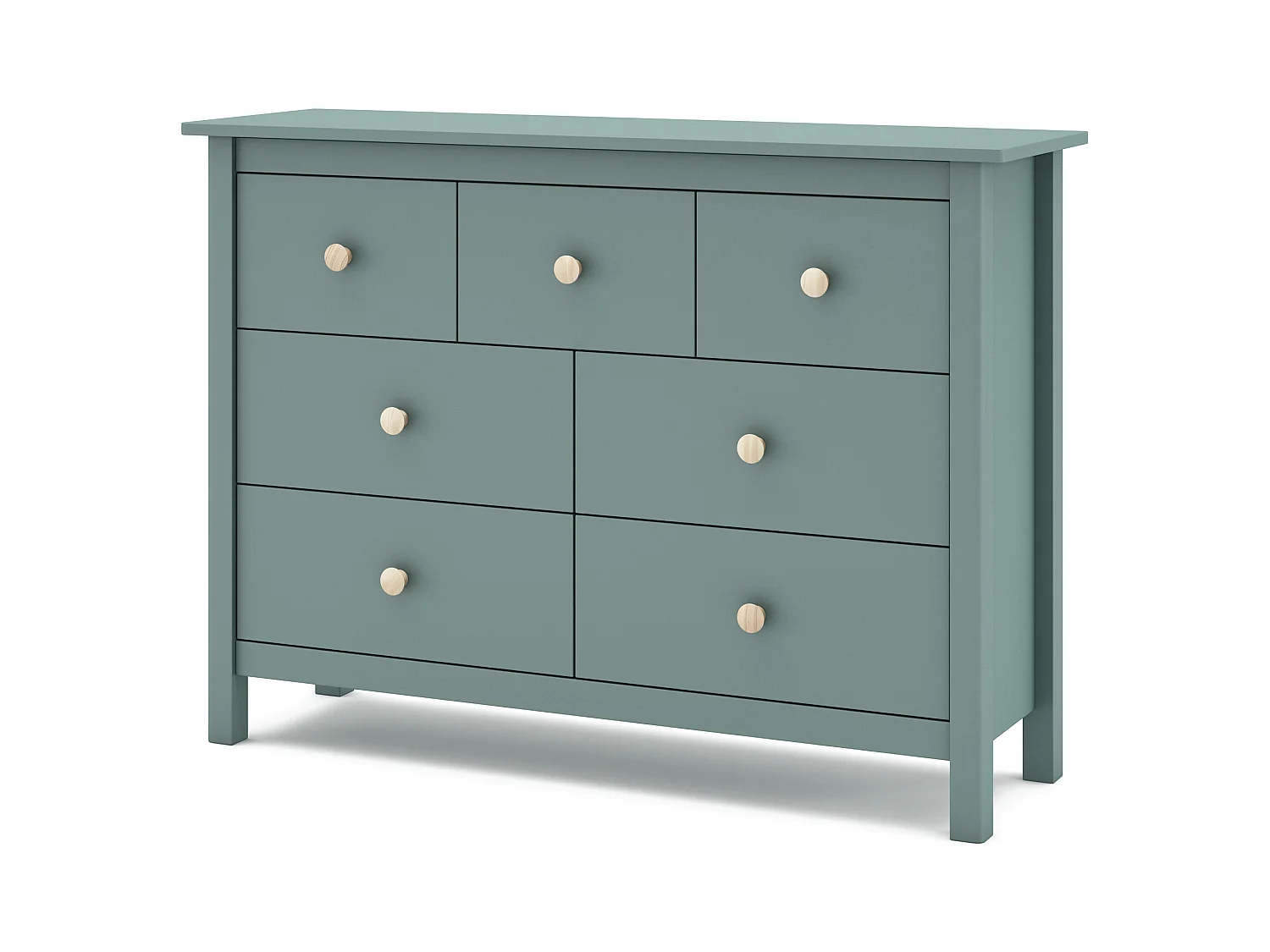 Ladekast Max - 110x40x80cm - Groen