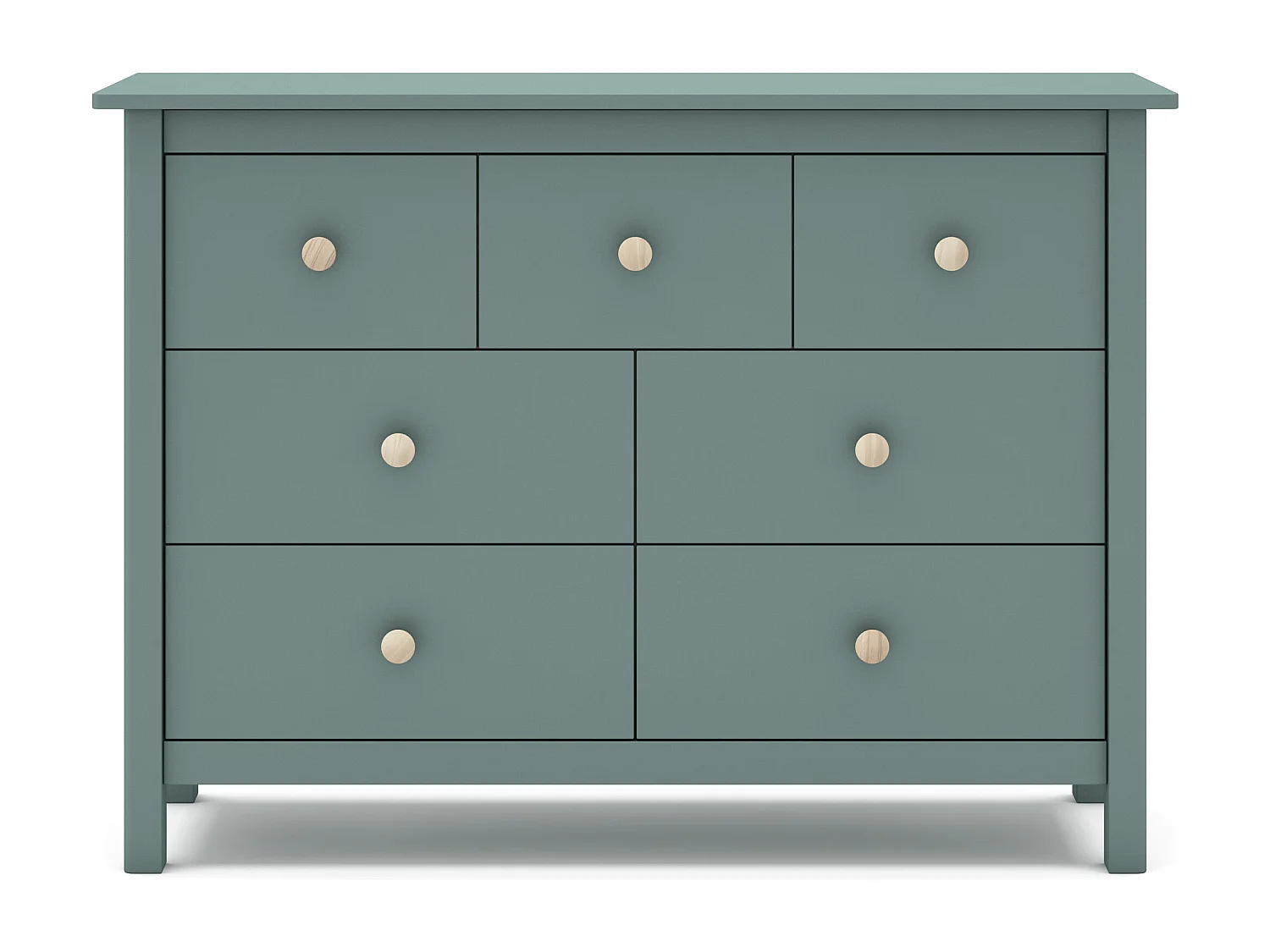 Ladekast Max - 110x40x80cm - Groen