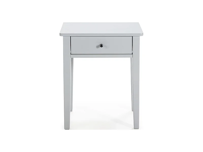 Table de chevet 1 tiroir en bois gris clair - Stan