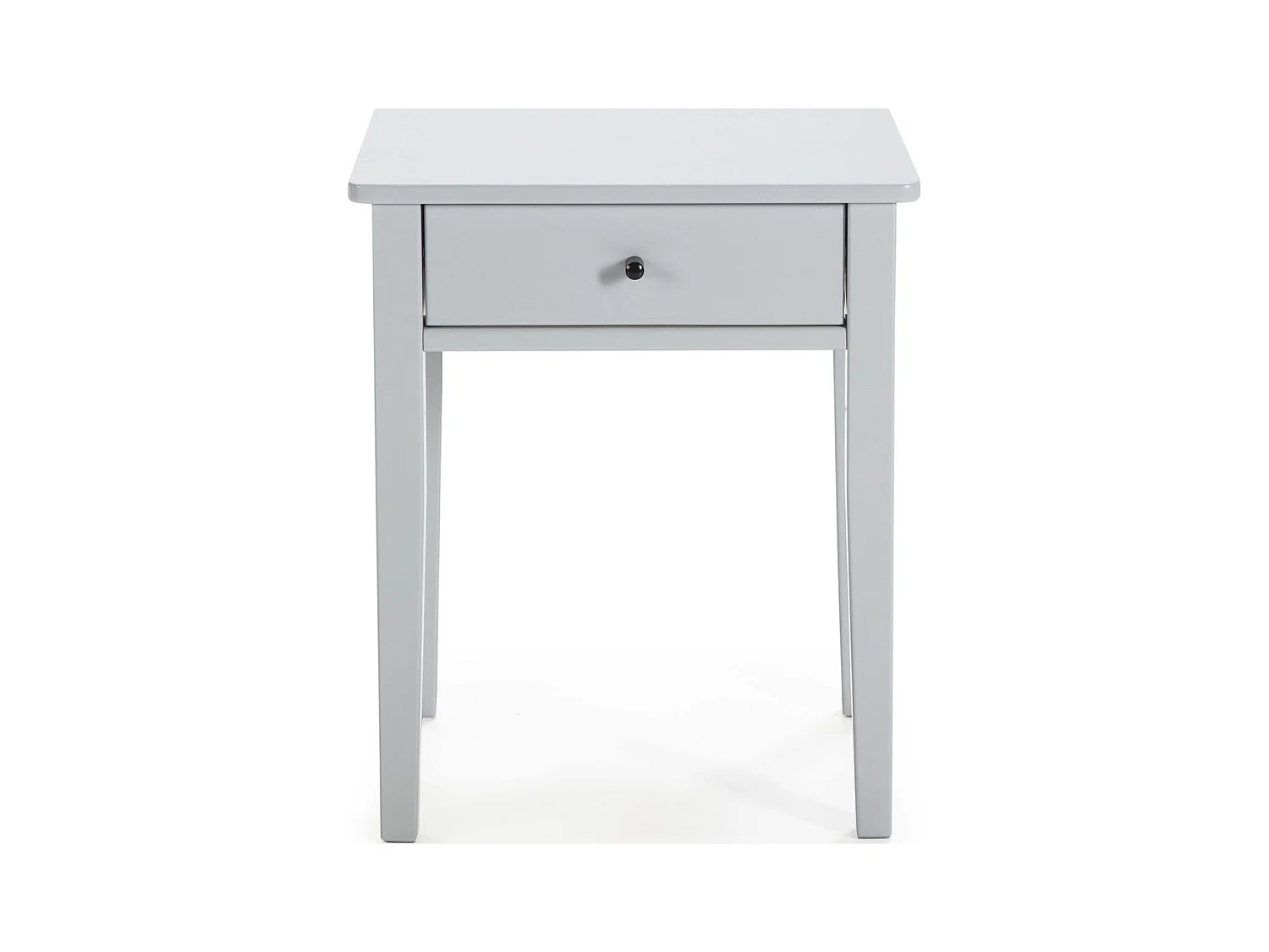 Table de chevet 1 tiroir en bois gris clair - Stan
