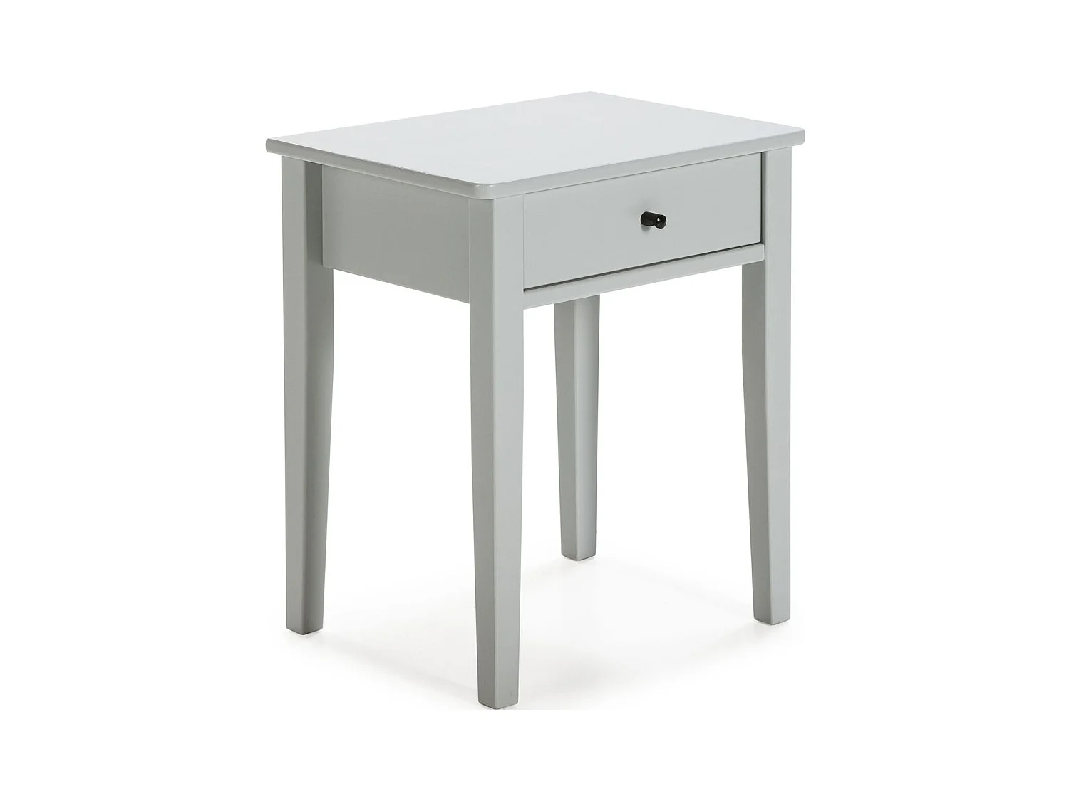 Table de chevet 1 tiroir en bois gris clair - Stan