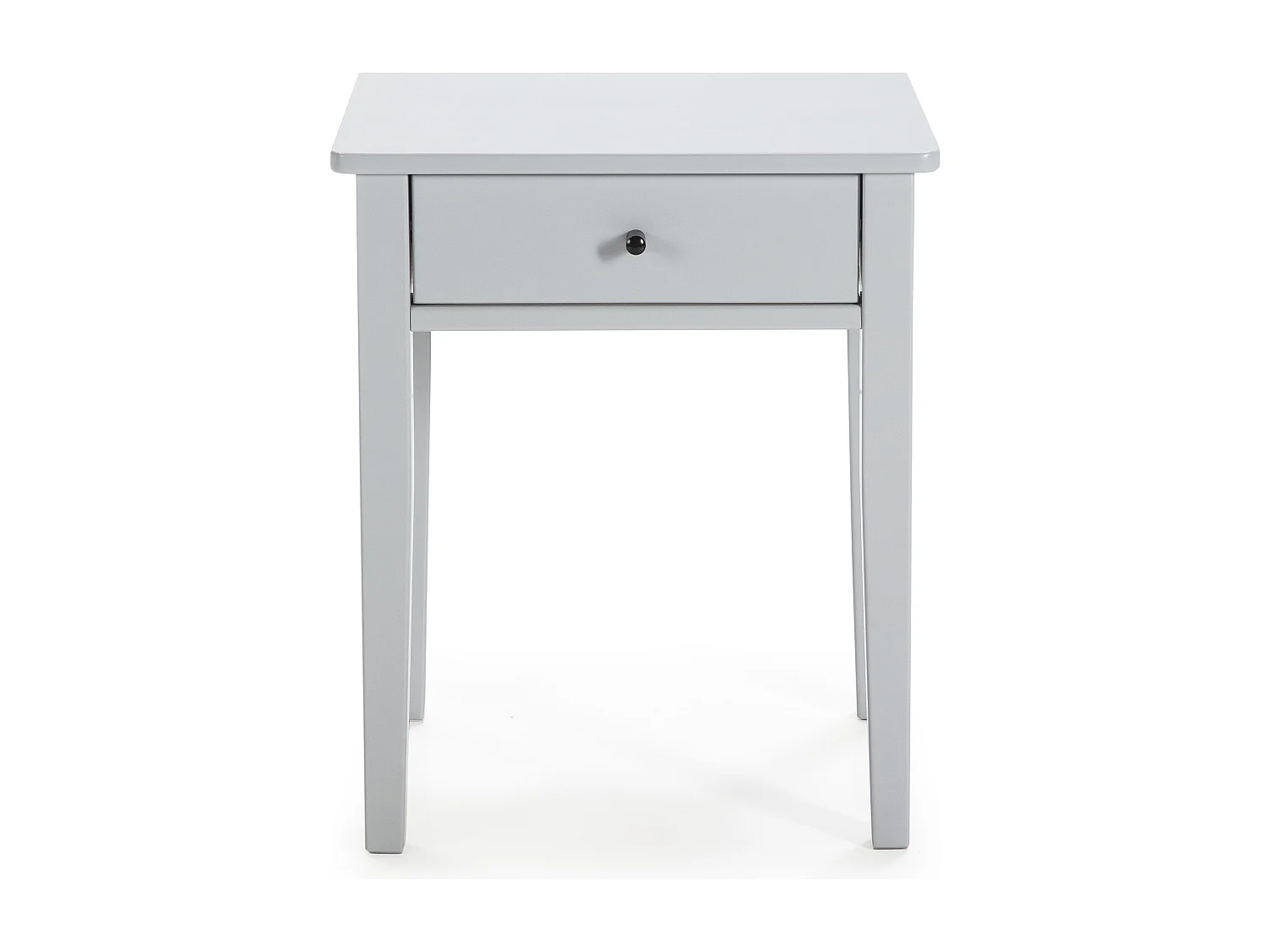 Table de chevet 1 tiroir en bois gris clair - Stan