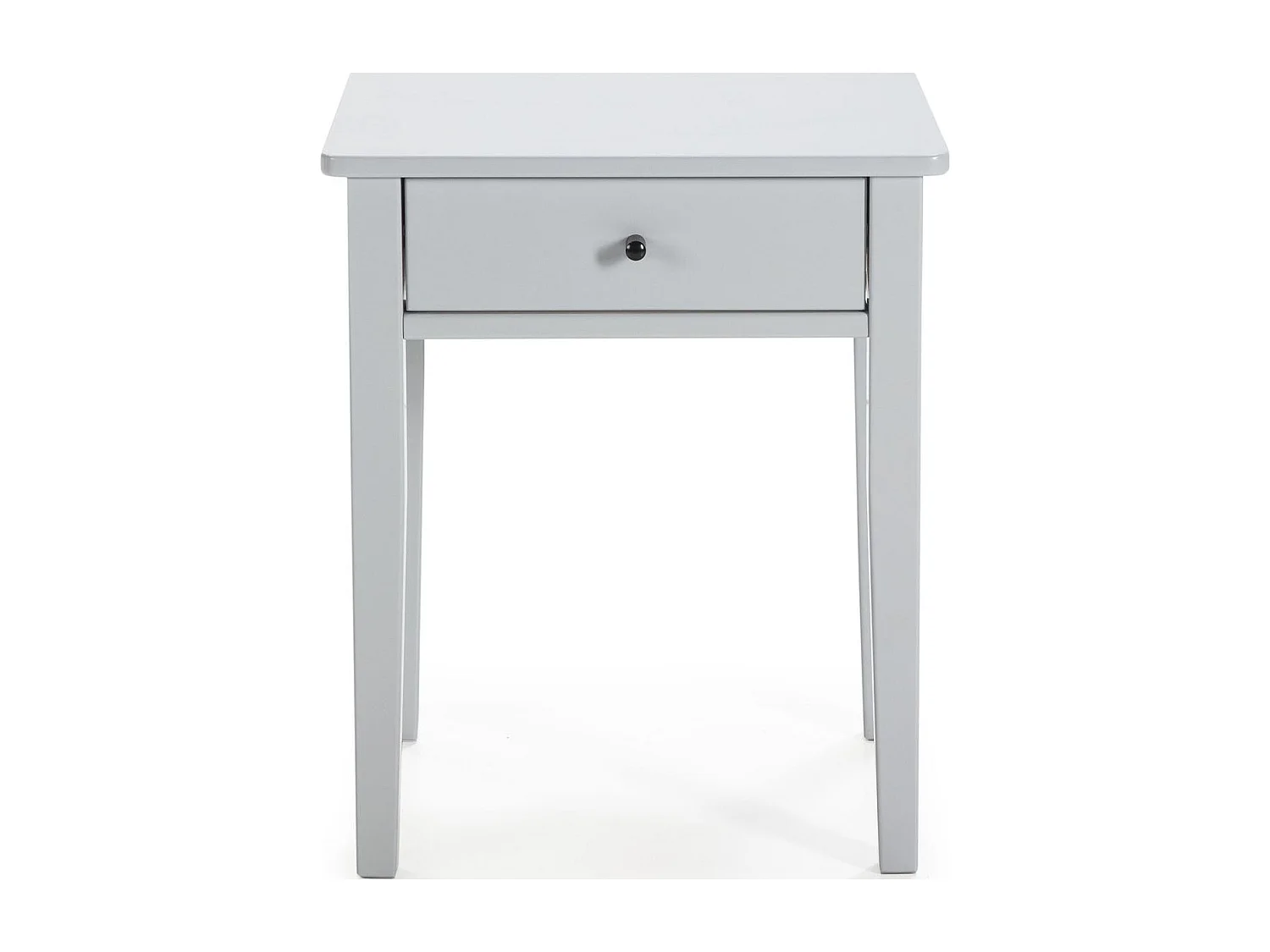 Table de chevet 1 tiroir en bois gris clair - Stan