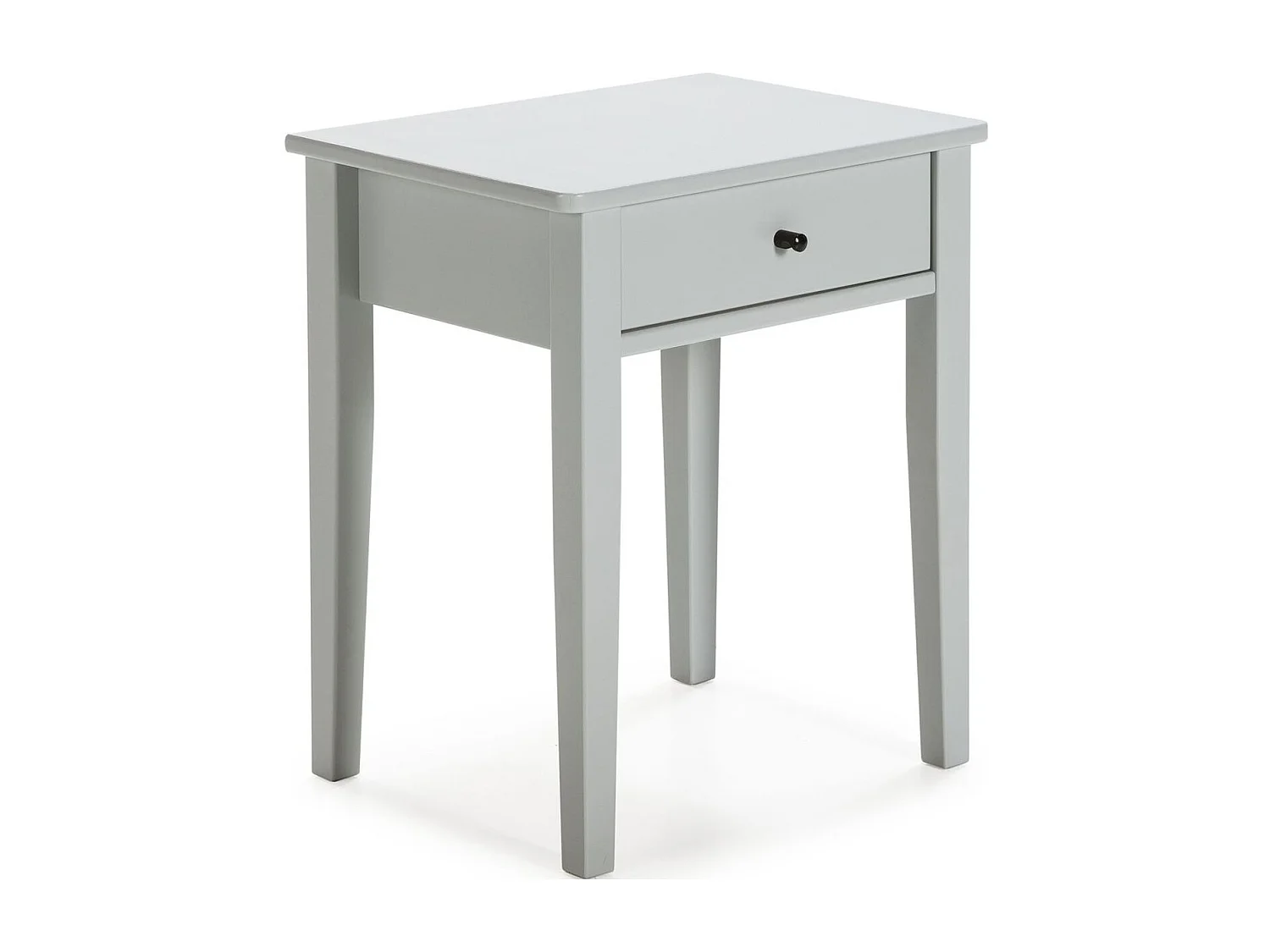 Table de chevet 1 tiroir en bois gris clair - Stan
