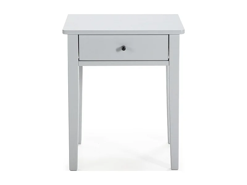 Table de chevet 1 tiroir en bois gris clair - Stan