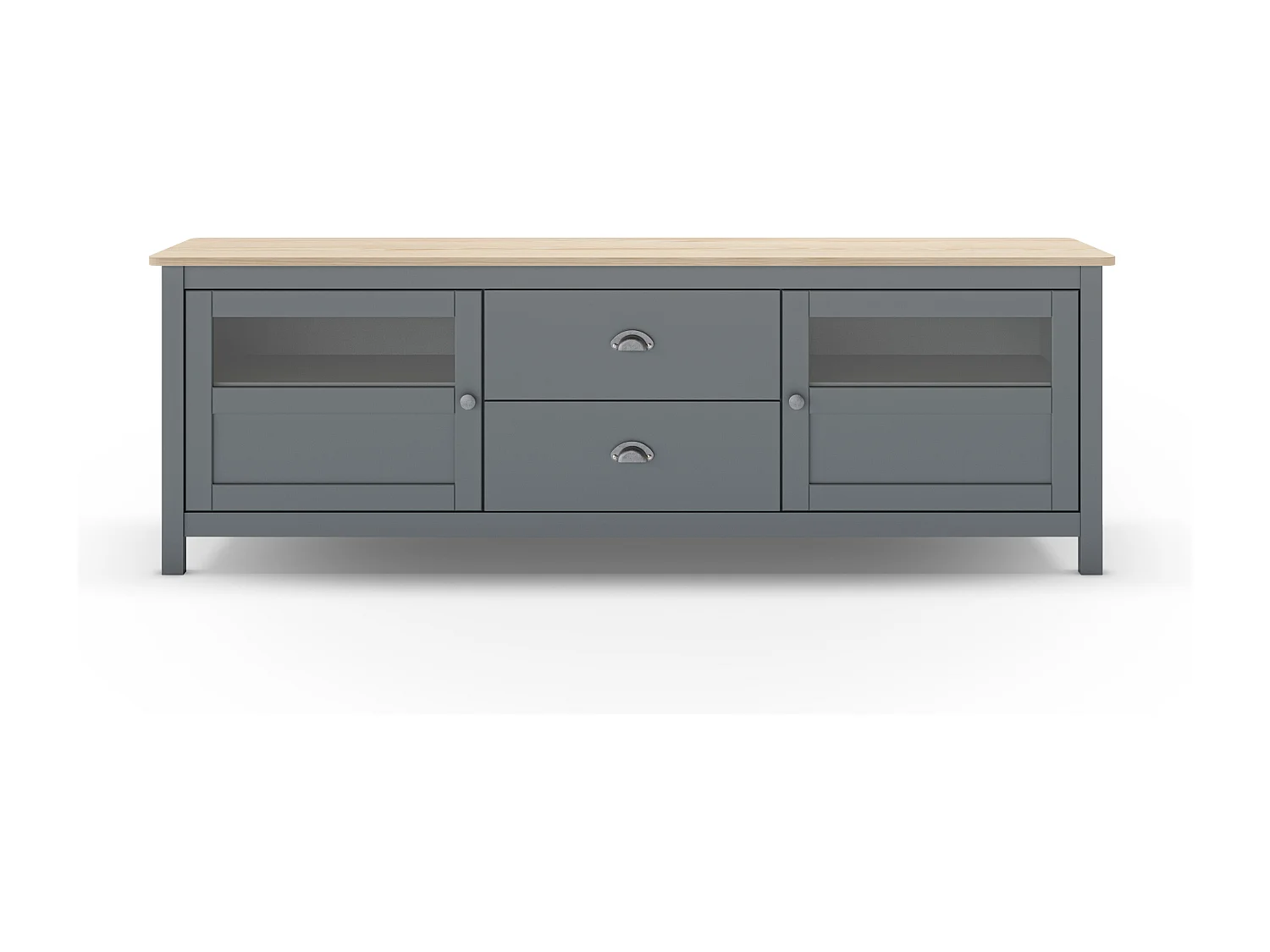 Tv-meubel Misti - 180x40x59.3cm - Groen