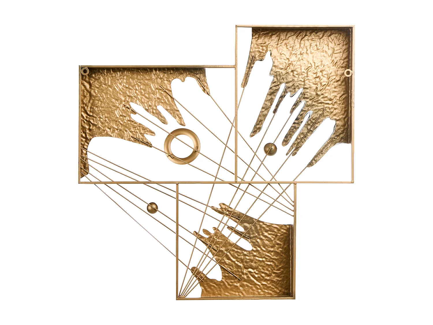 Décoration murale BALBRIGGAN Métal 70 cm Multicolore