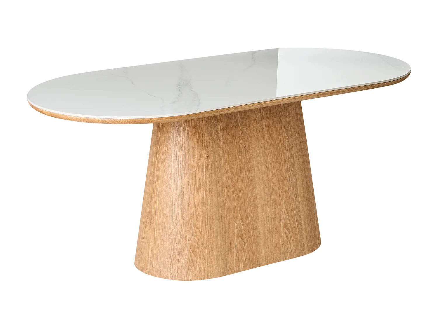 Table de repas LOCKHART Frêne clair 180 cm 90 cm