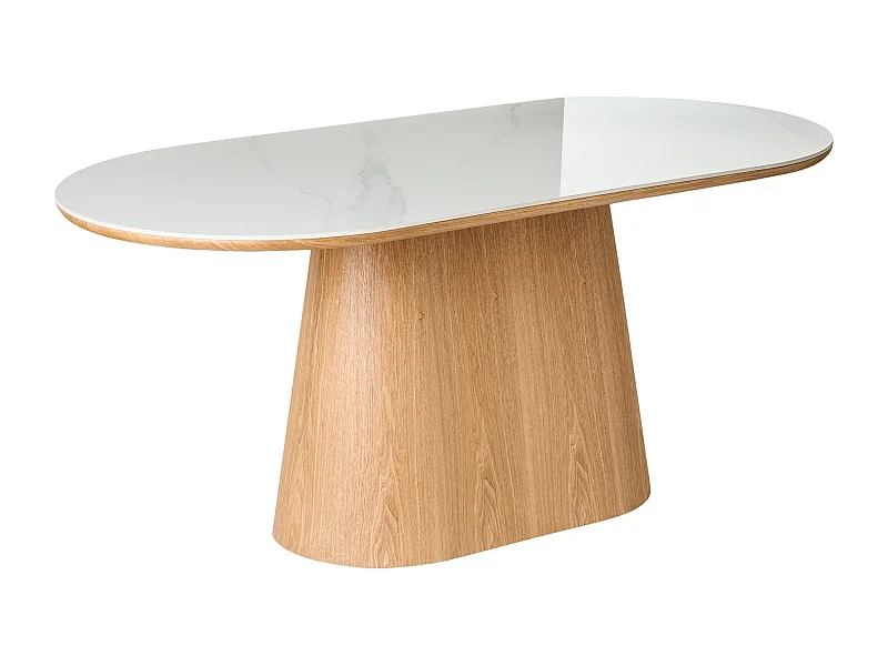 Table de repas LOCKHART Frêne clair 180 cm 90 cm