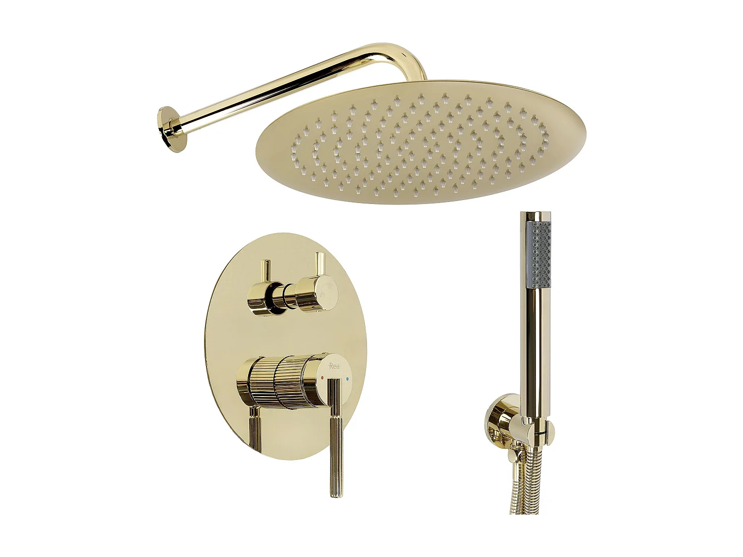 Kit De Douche Rea Js-622711G Argon Gold