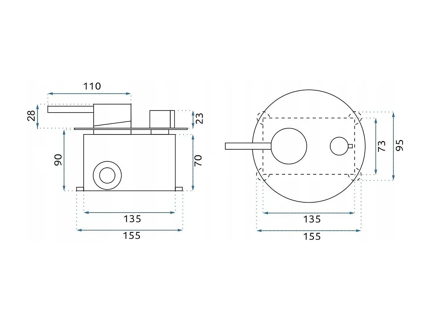 Kit De Douche Rea Js-622711G Argon Gold