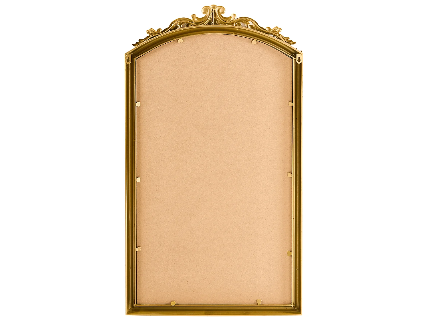 Miroir GORGES 55 cm 96 cm Métal Doré