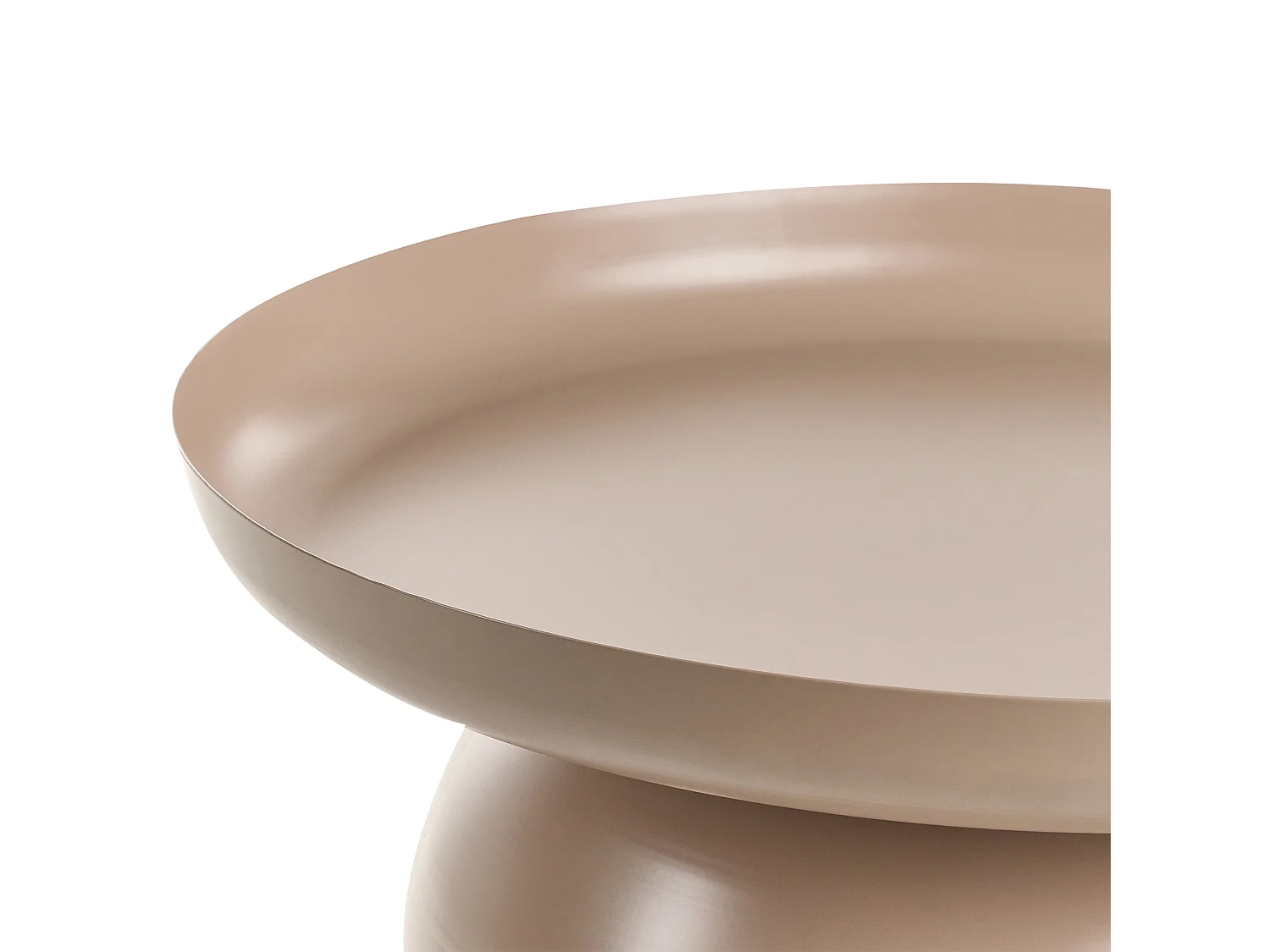 Table basse TORRENS Métal Taupe