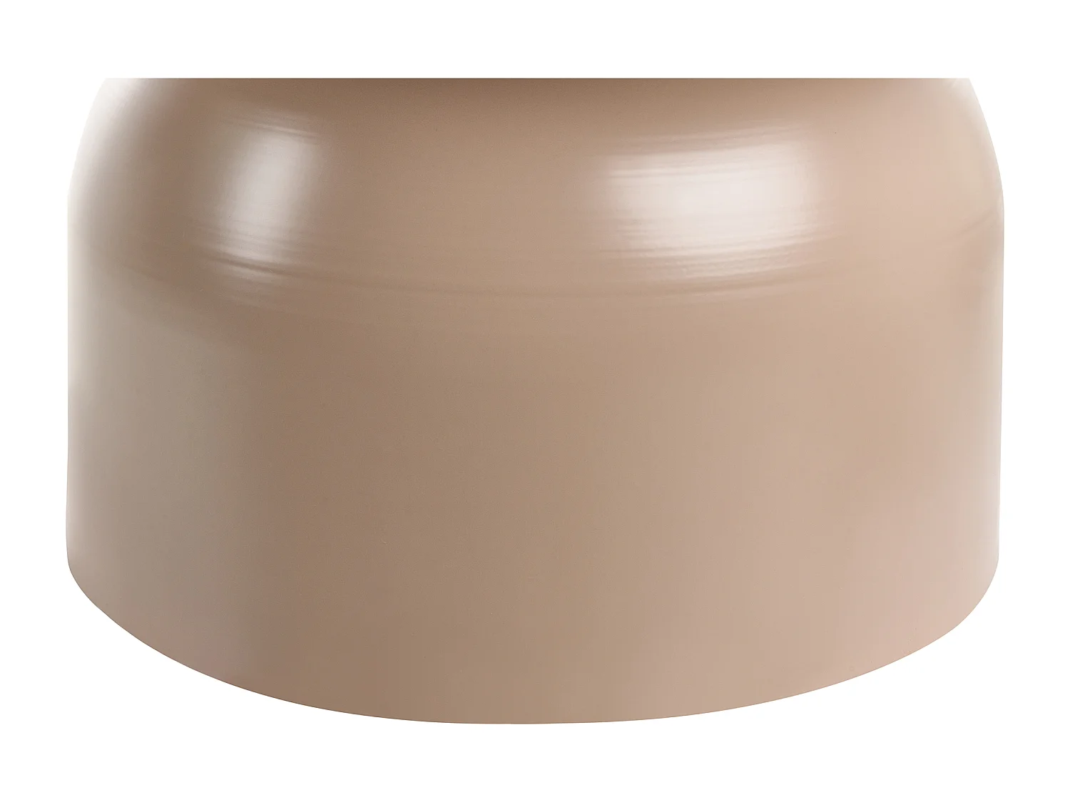 Table basse TORRENS Métal Taupe