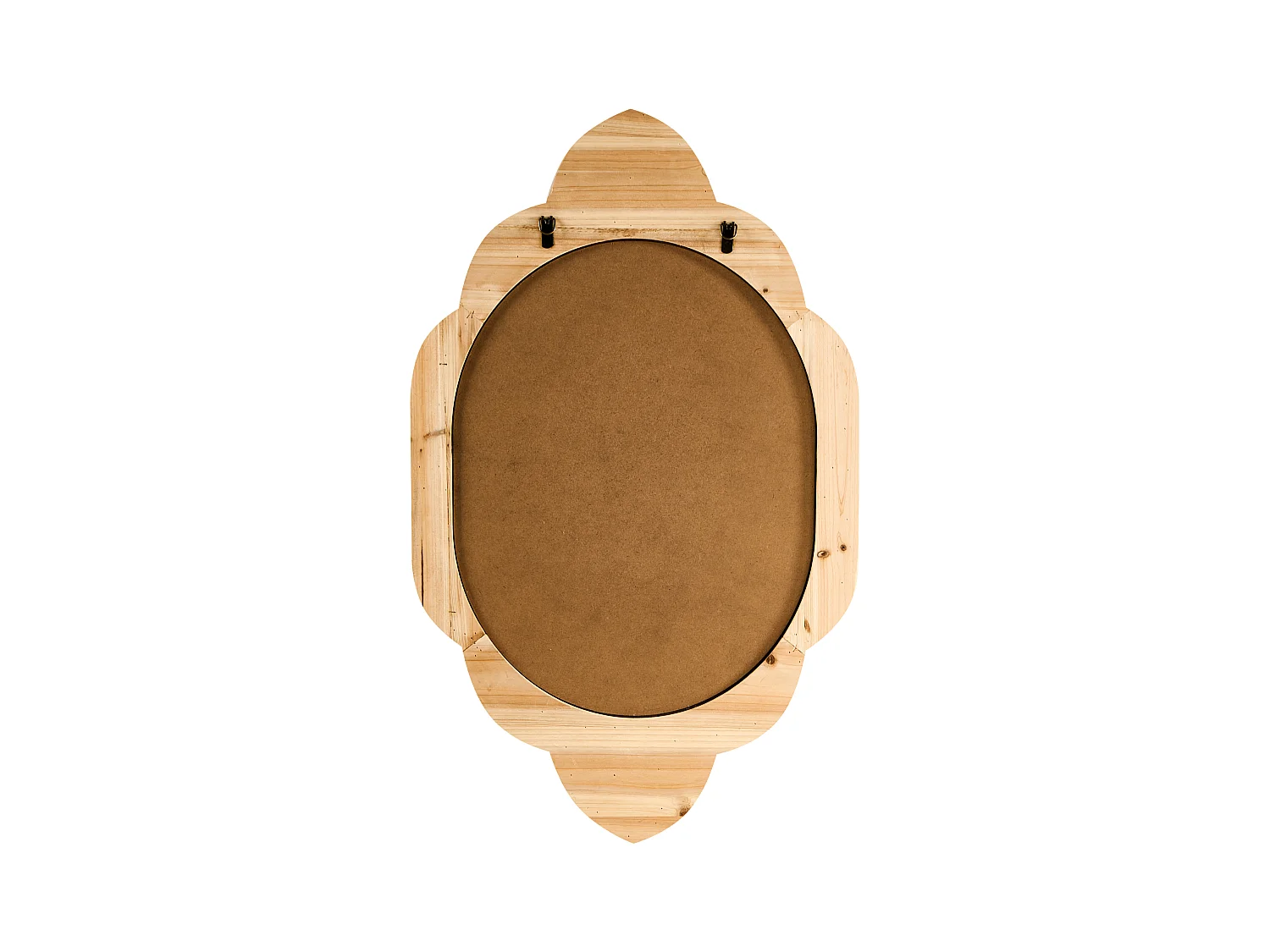 Miroir FRESVILLE 62 cm 100 cm Bois de pin Marron clair