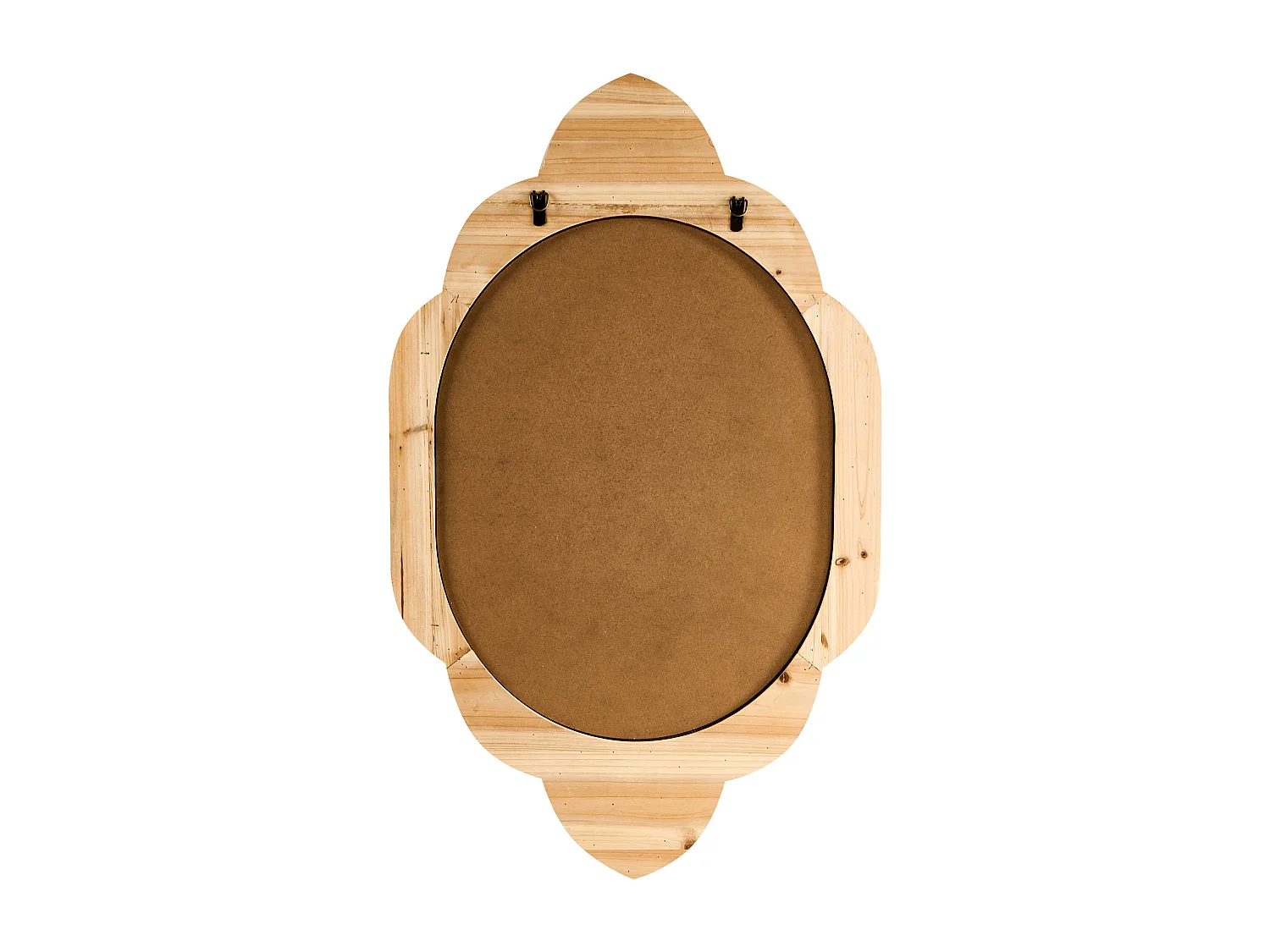 Miroir FRESVILLE 62 cm 100 cm Bois de pin Marron clair