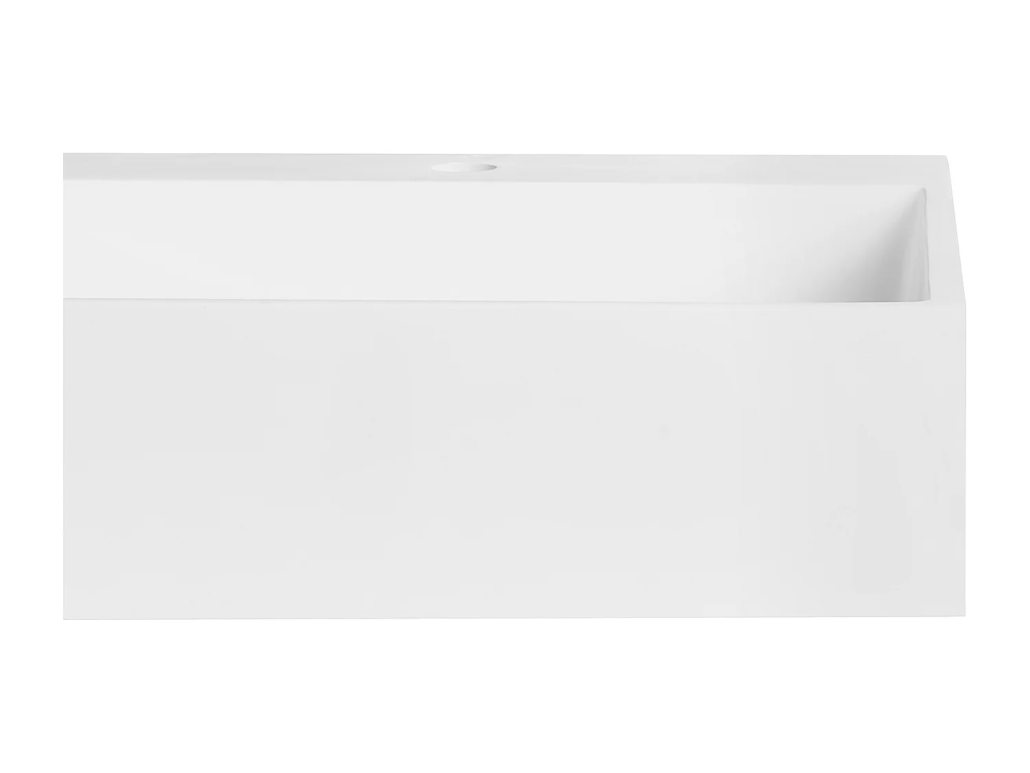 Lavabo doble suspendido blanco 120 x 48 cm CUSCO