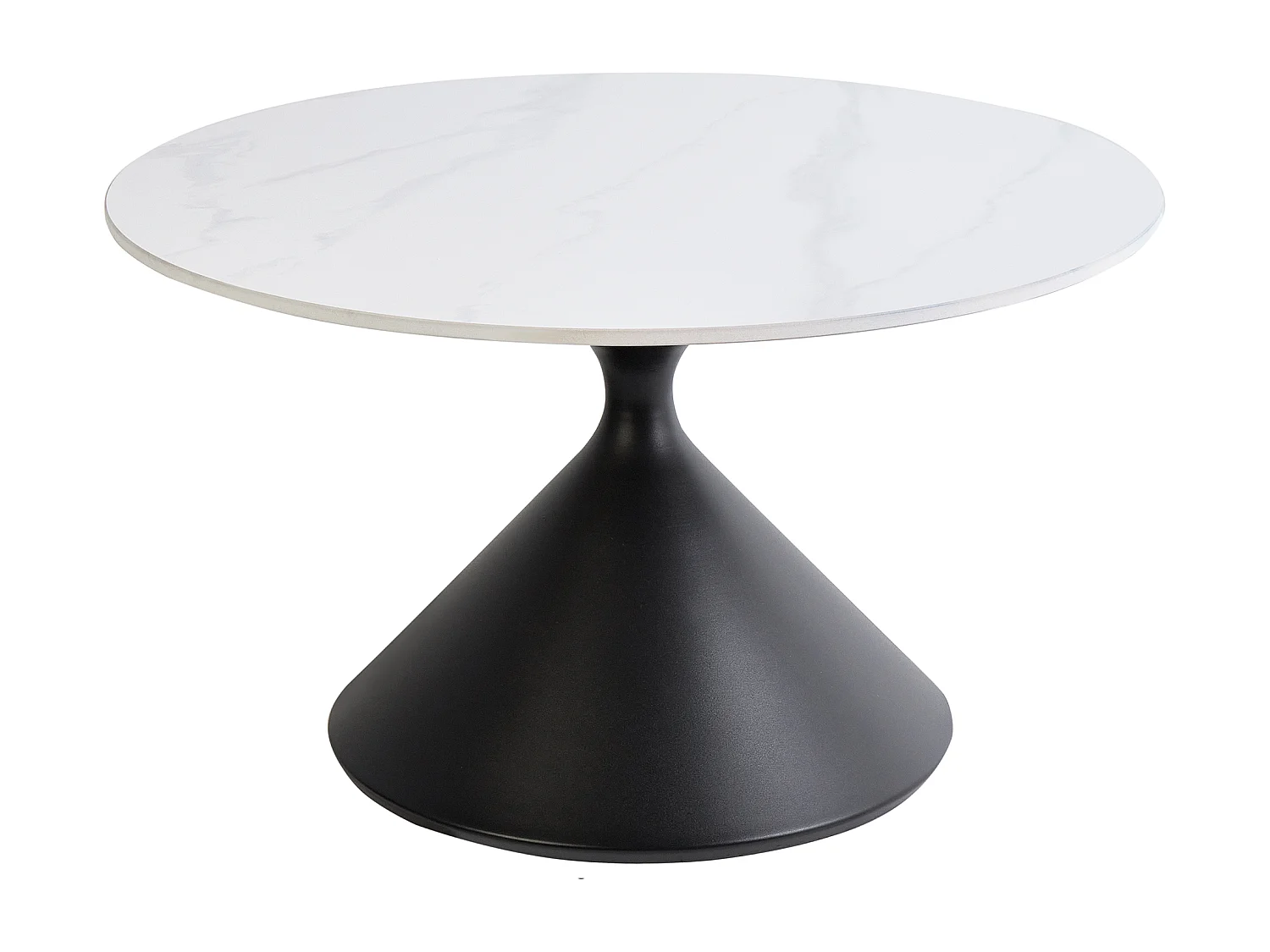 Table basse HAIWEE Céramique Noir/blanc