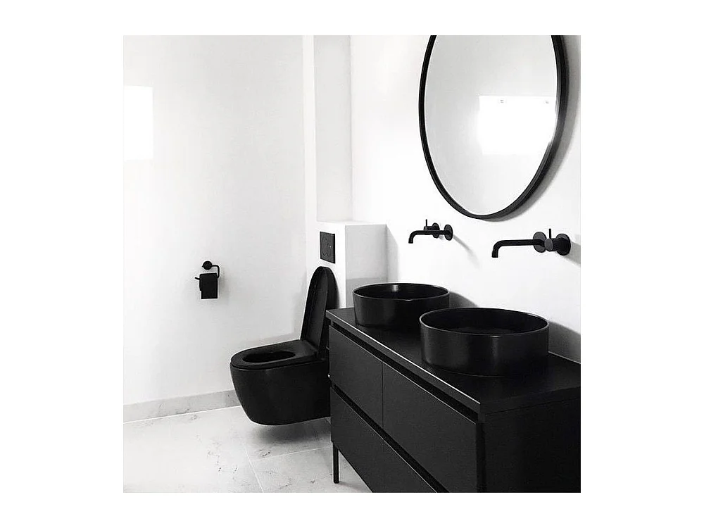 Cuvette Wc Suspendue Rea Loyd Slim Black