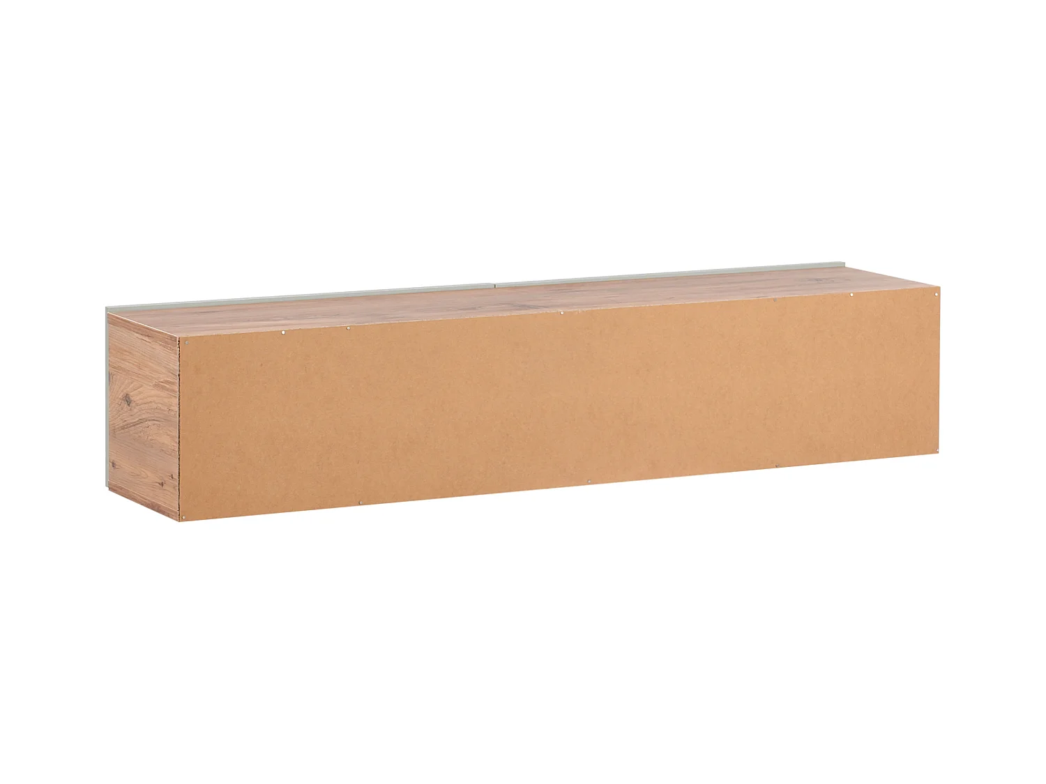 TV-Möbel schmal wandhängend Holzoptik grün 140 cm mit 2 Türen modern Gladstone