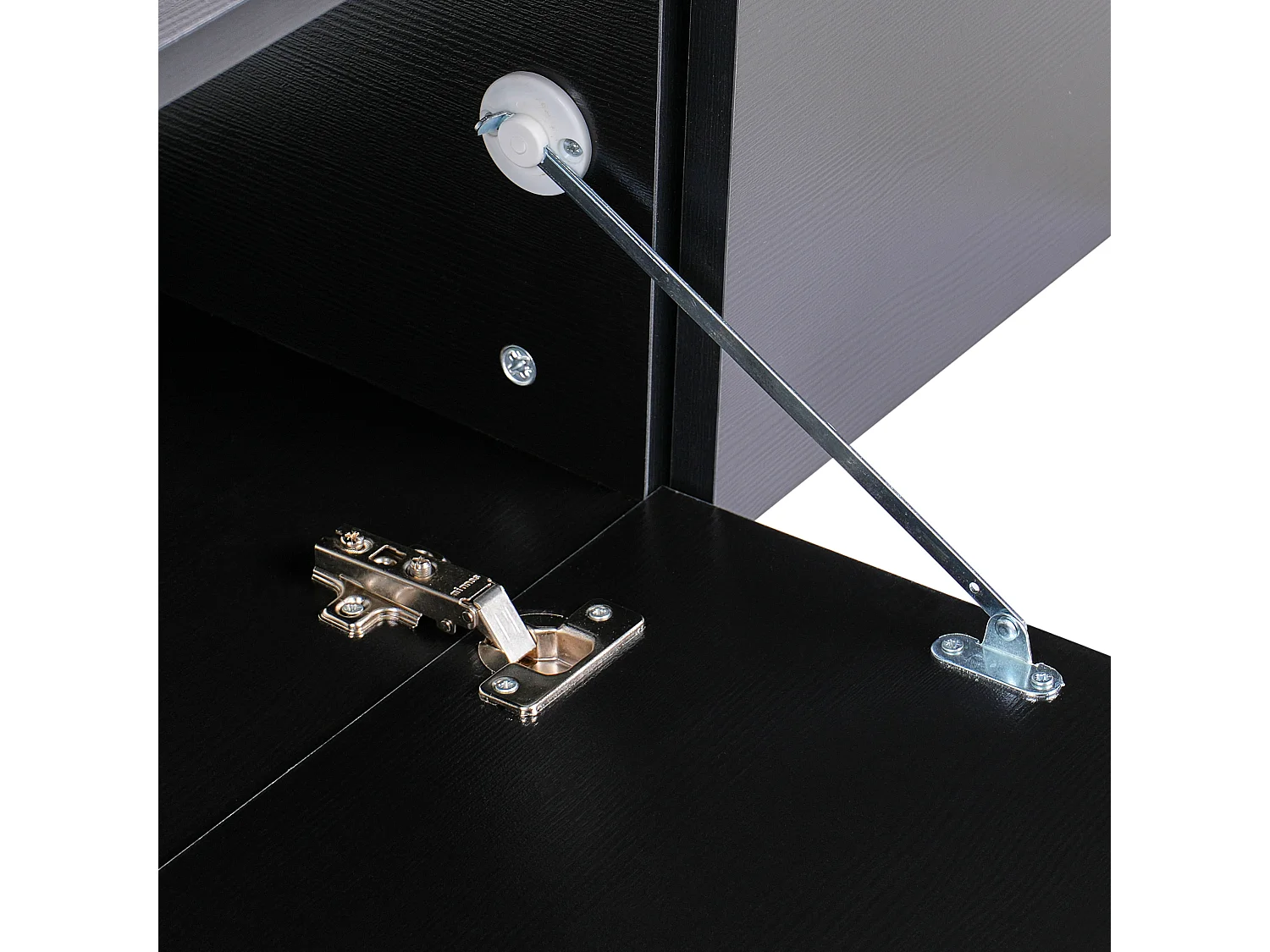 Meuble TV mural GLADSTONE Noir