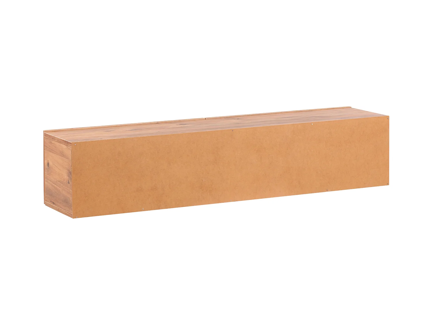 TV-Möbel schmal wandhängend Holzoptik braun 140 cm mit 2 Türen modern Gladstone