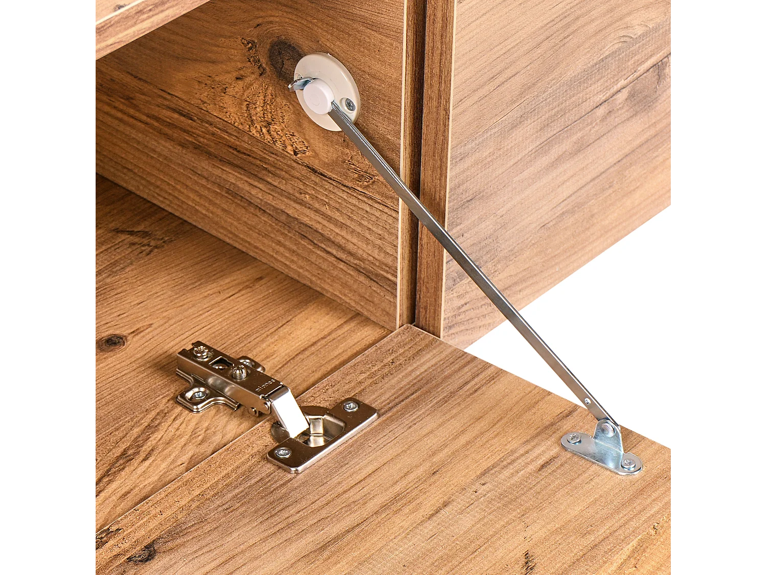 Meuble TV mural GLADSTONE Marron