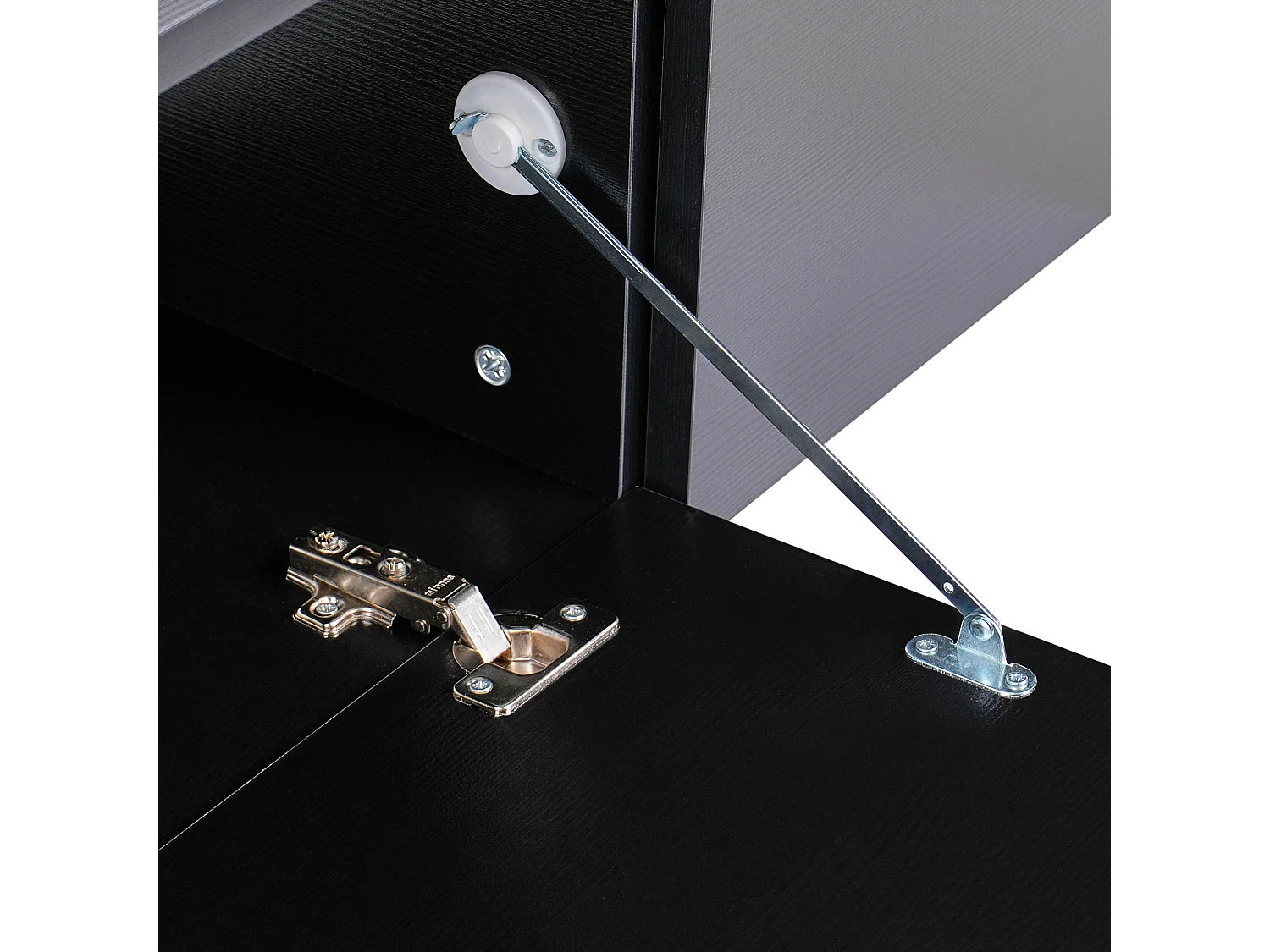 Meuble TV mural GLADSTONE Noir