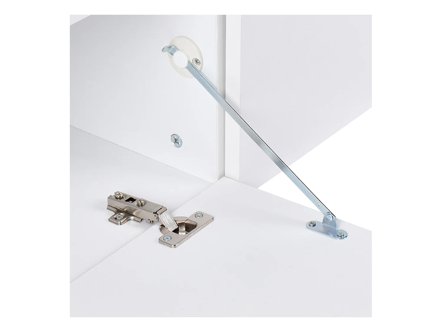 Meuble TV mural GLADSTONE Blanc