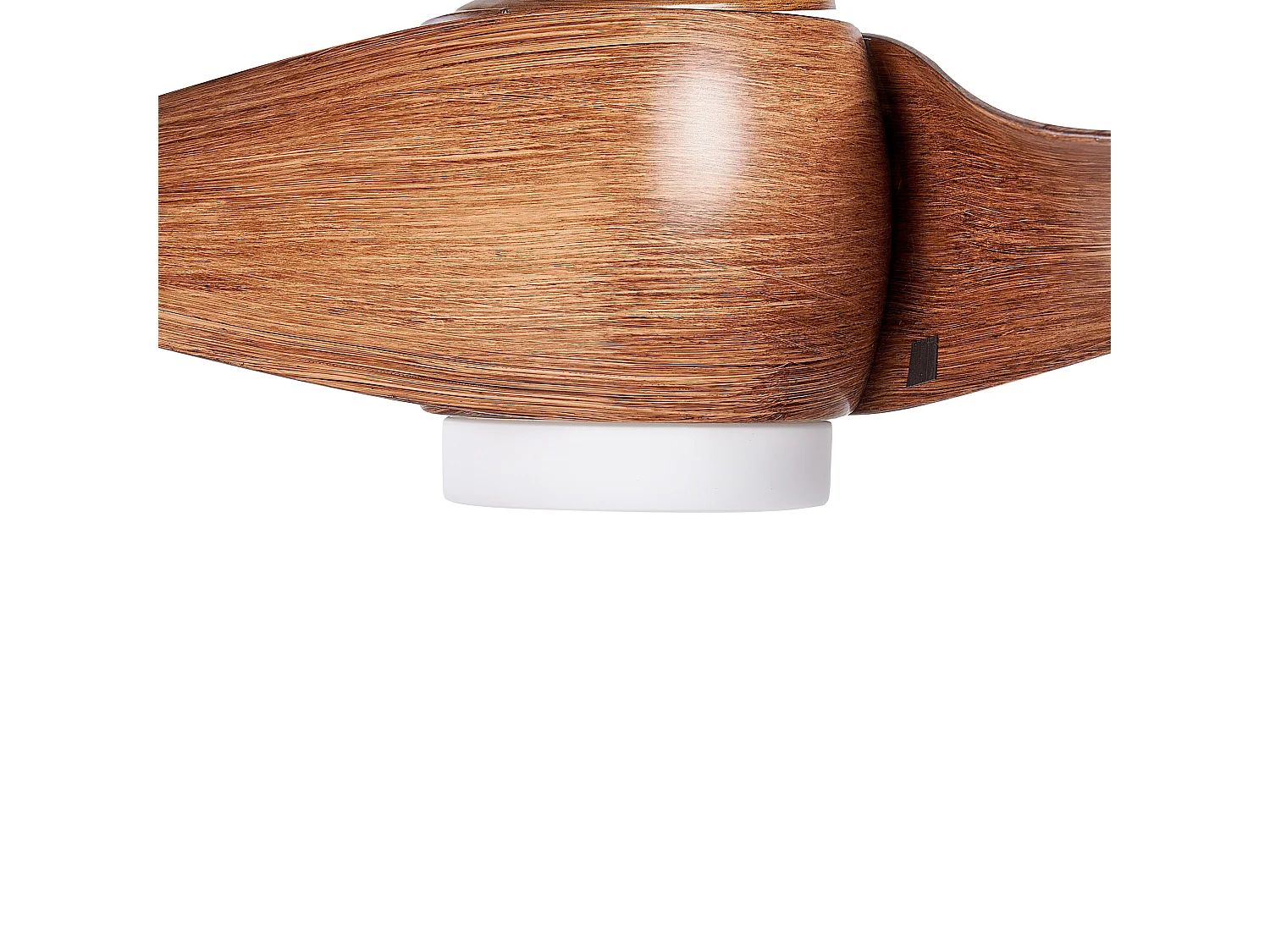 Ventilateur de plafond avec lampe PARIA Avec télécommande Marron
