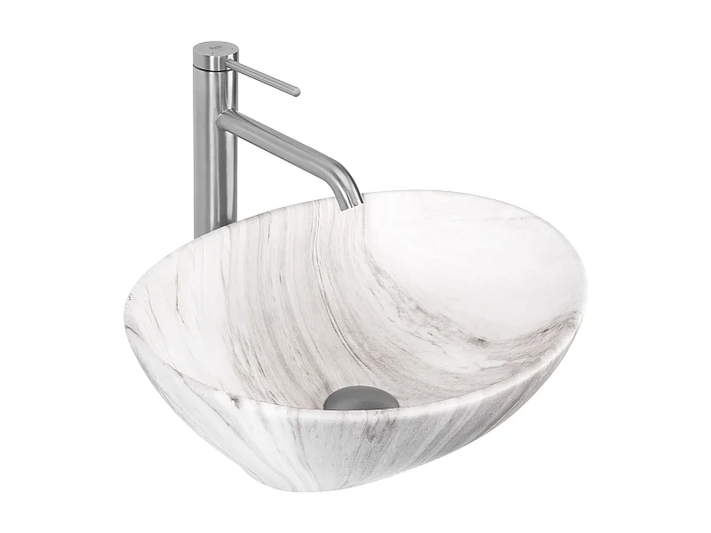 Lavabo Sobre Encimera Rea Sofia Ash Matt