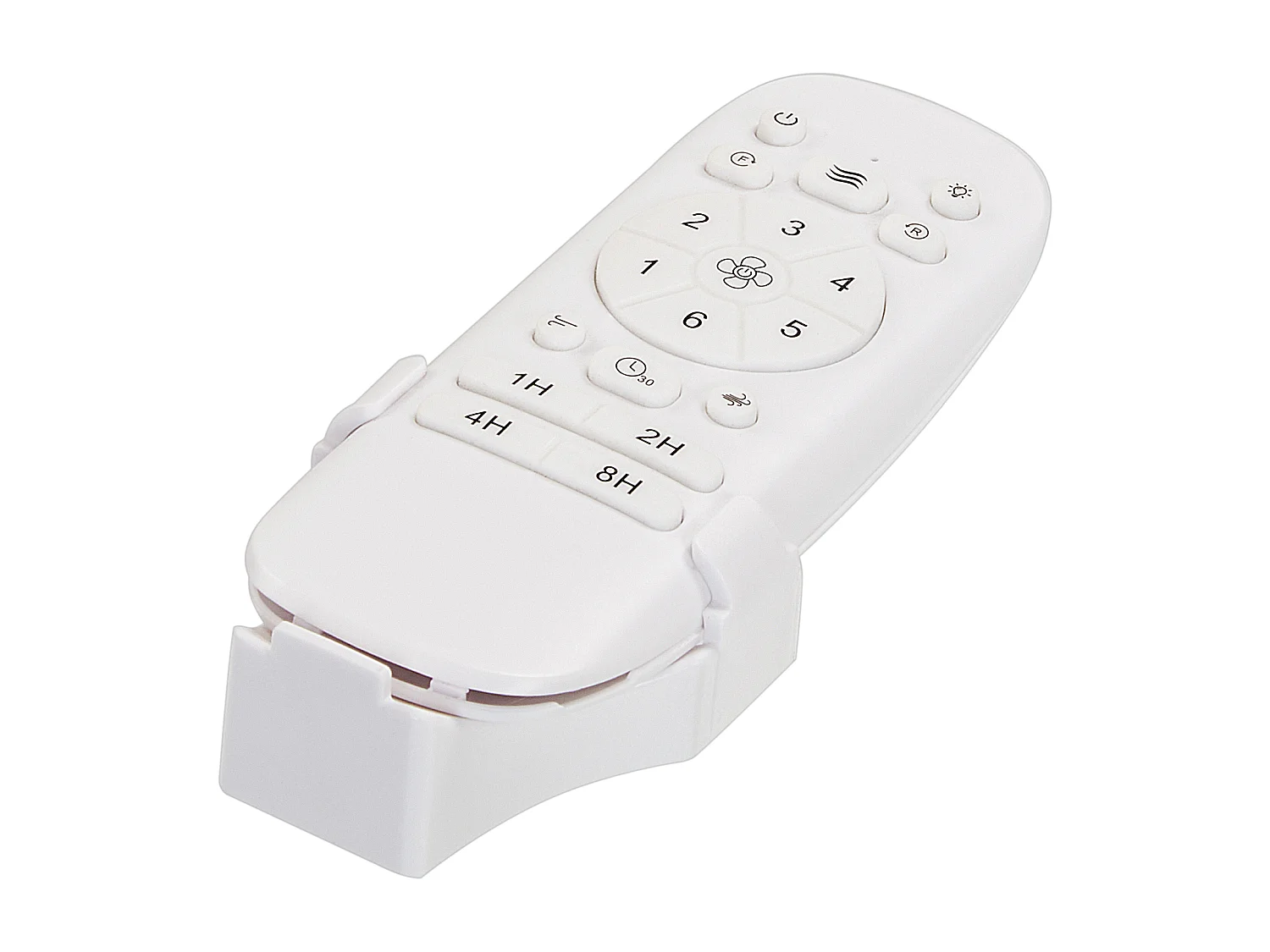 Ventilateur de plafond avec lampe JIBOA Avec télécommande Noir