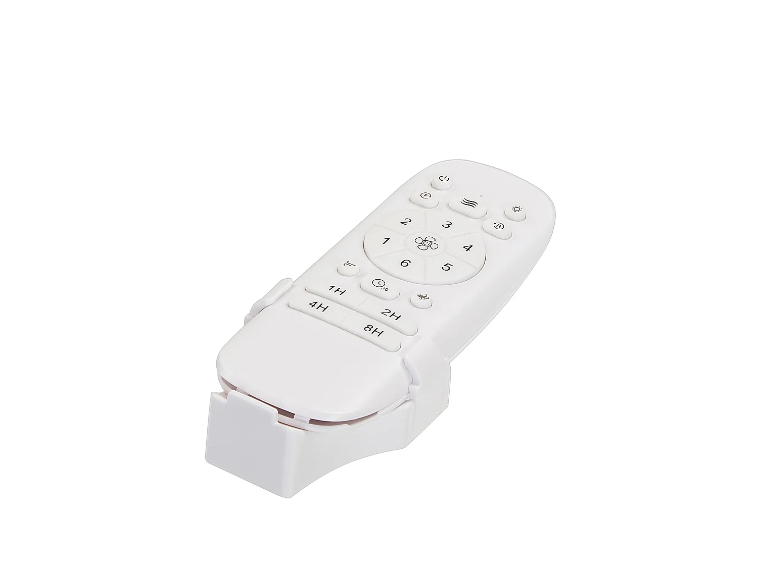 Ventilateur de plafond avec lampe JIBOA Avec télécommande Noir