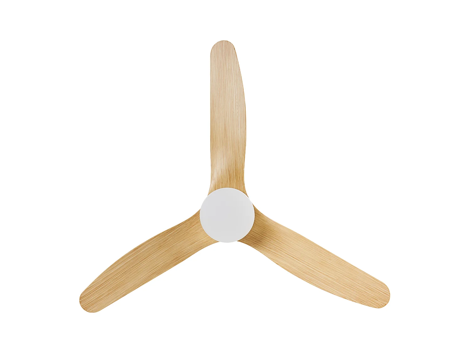 Ventilateur de plafond avec lampe ANDERSON Avec télécommande Marron clair