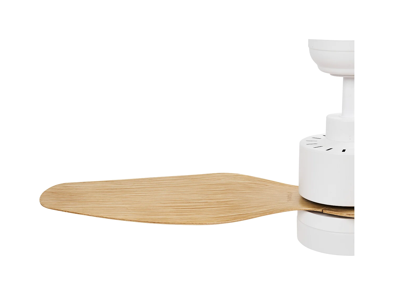 Ventilateur de plafond avec lampe ANDERSON Avec télécommande Marron clair