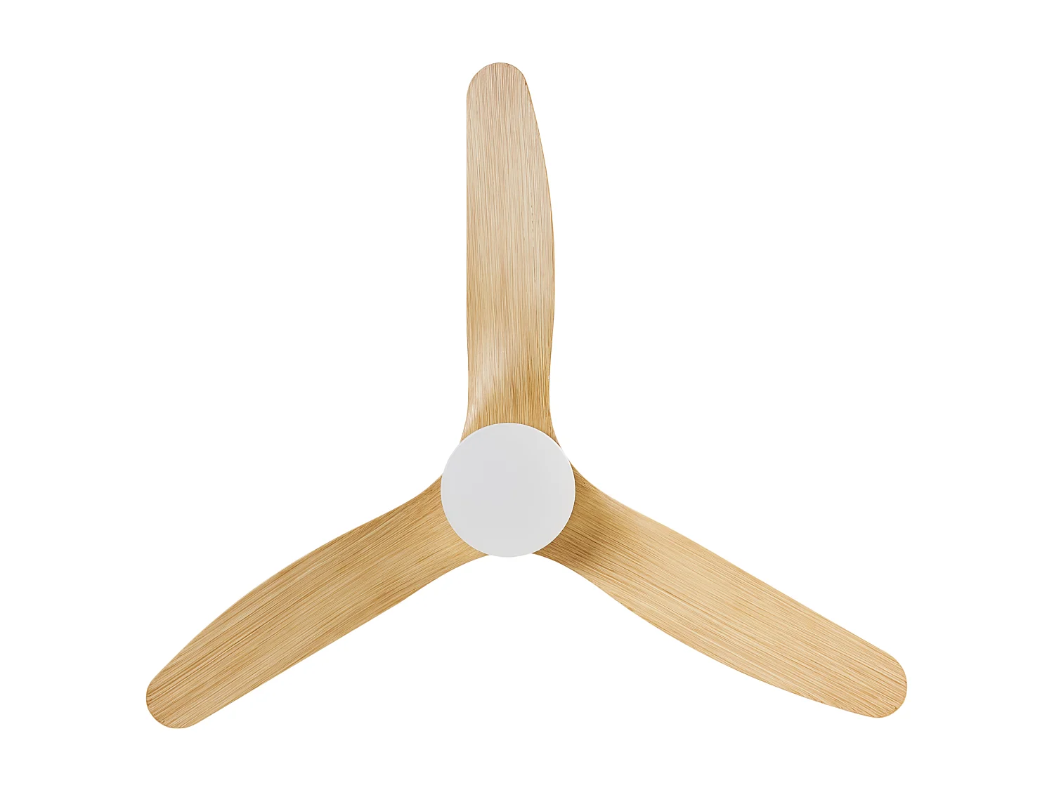 Ventilateur de plafond avec lampe ANDERSON Avec télécommande Marron clair