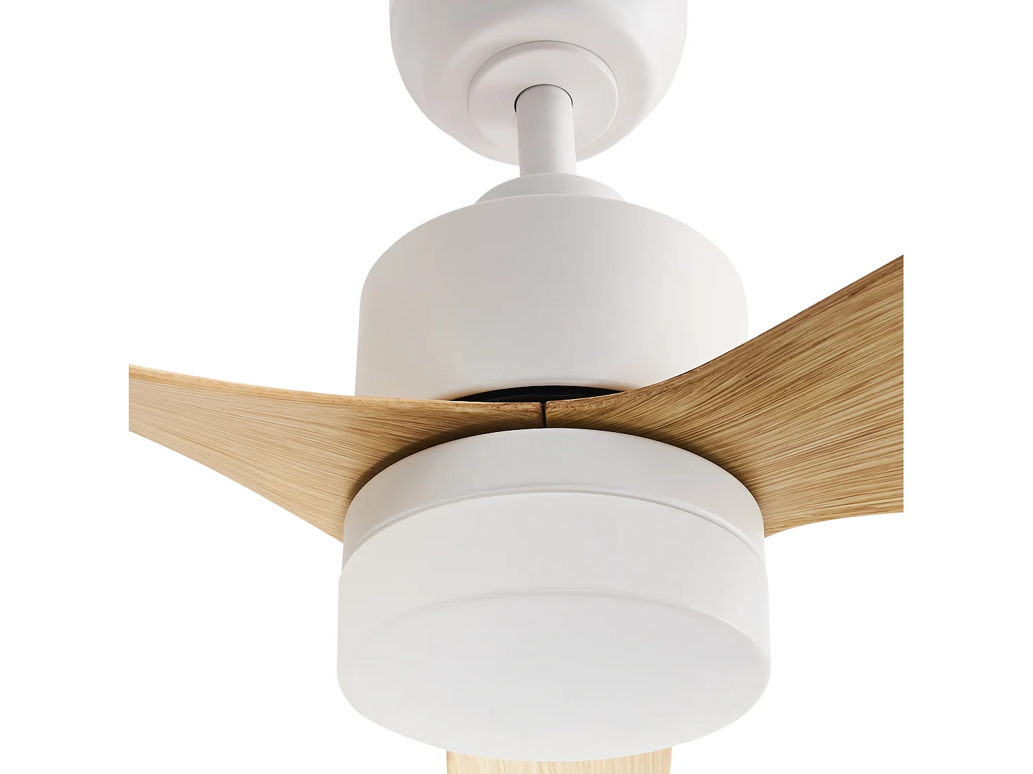 Ventilateur de plafond avec lampe ANDERSON Avec télécommande Marron clair